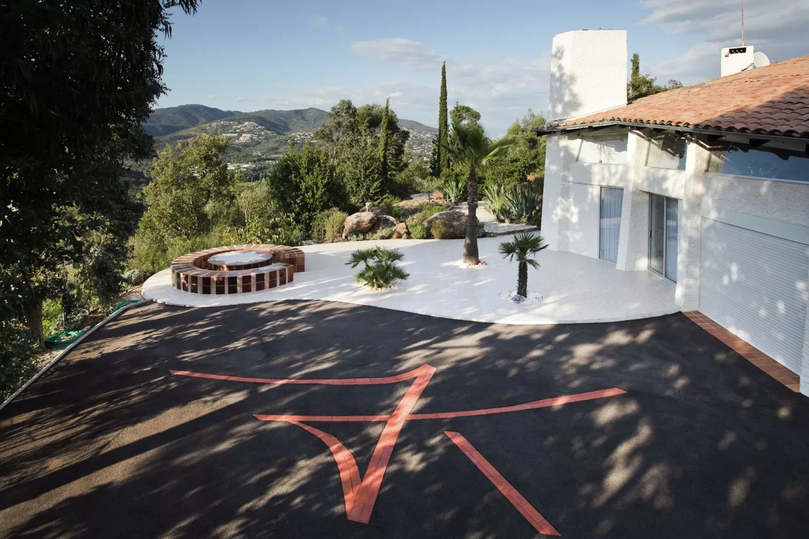 Villa Mandelieu la Napoule-Aussicht Sommer