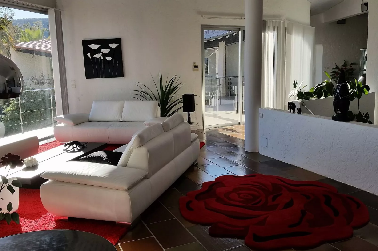 Villa Mandelieu la Napoule-Wohnzimmer