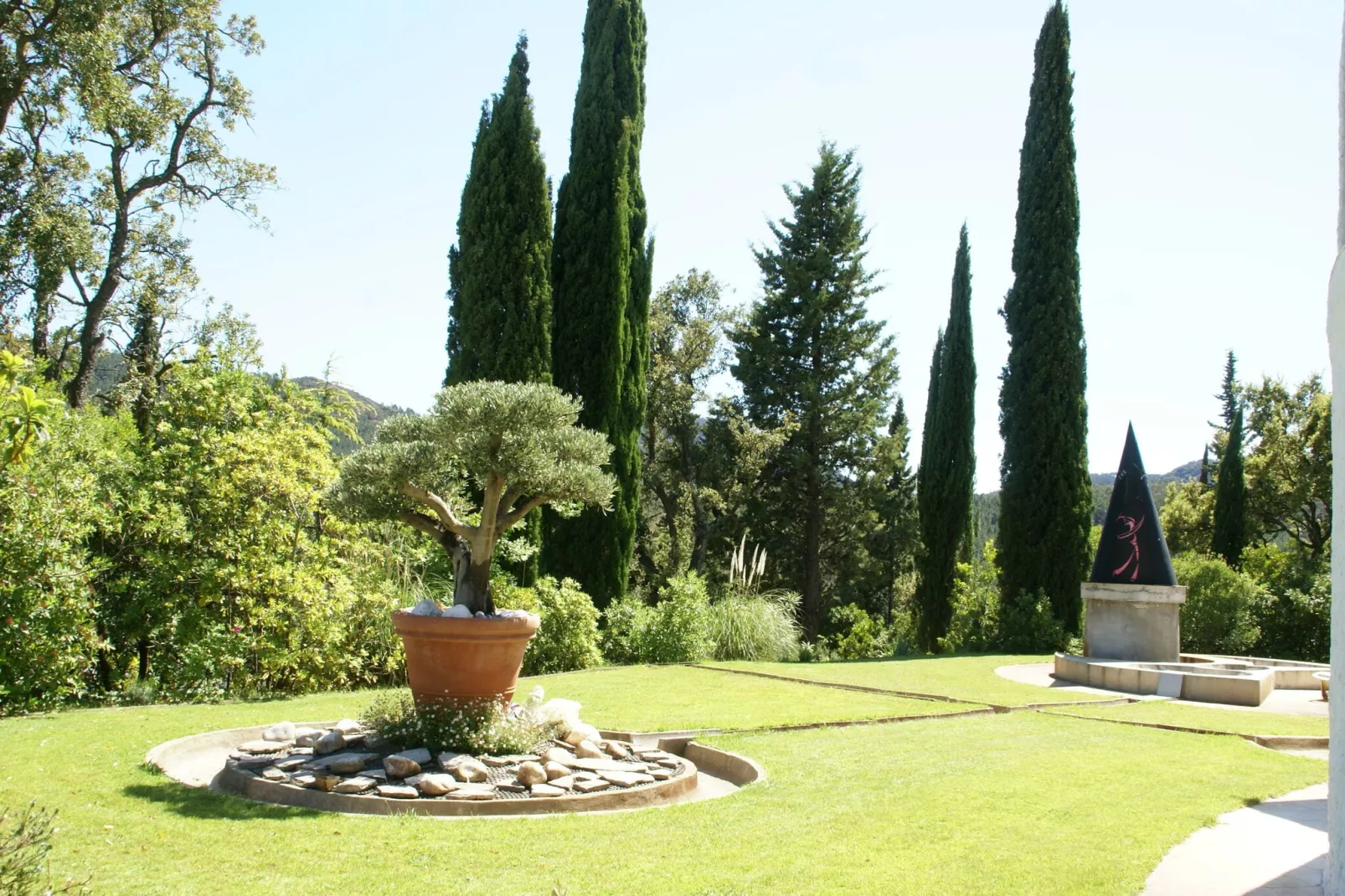 Villa Mandelieu la Napoule-Gärten Sommer