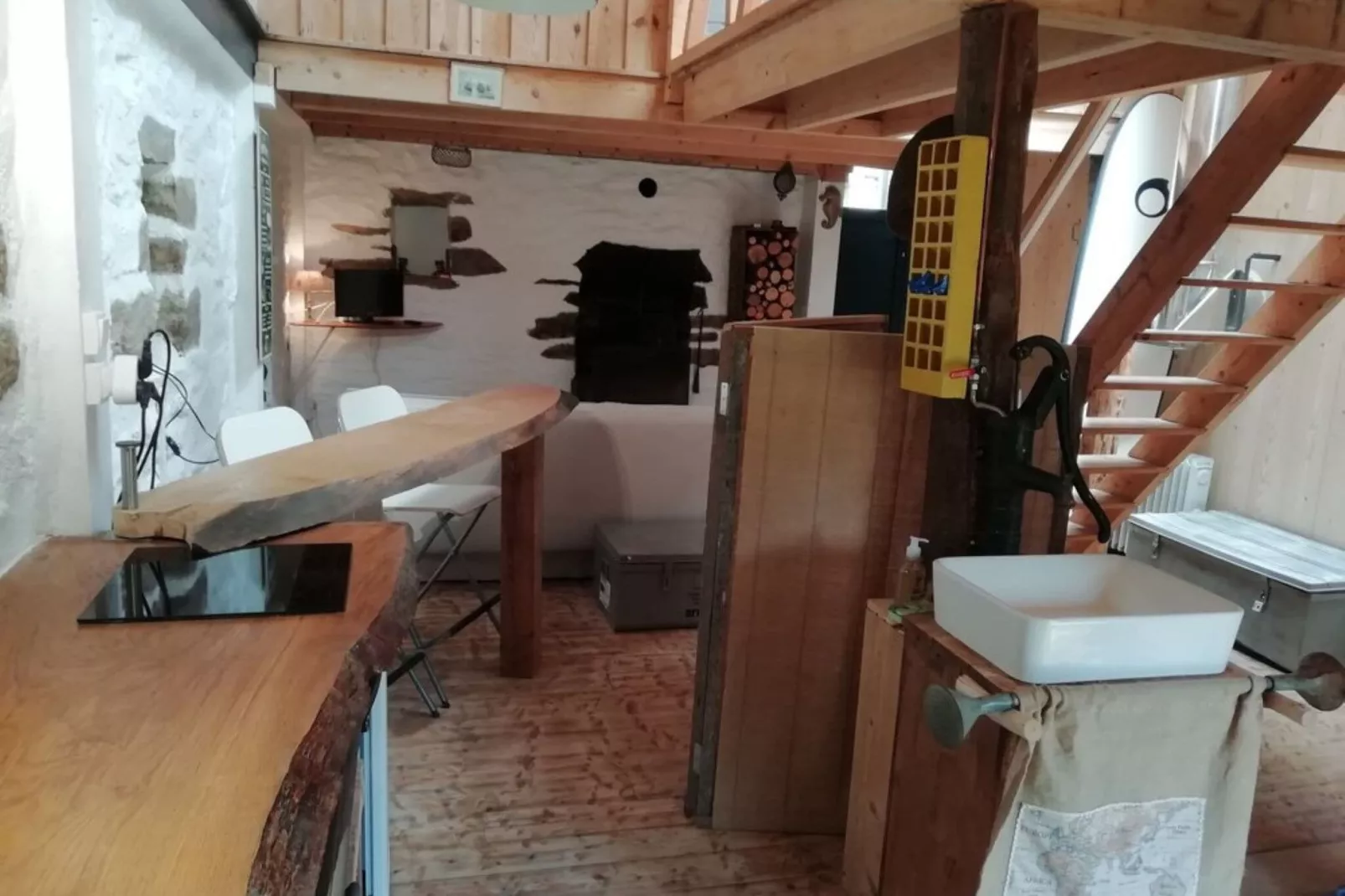 Charmant gîte près de la pointe du Raz-Living room
