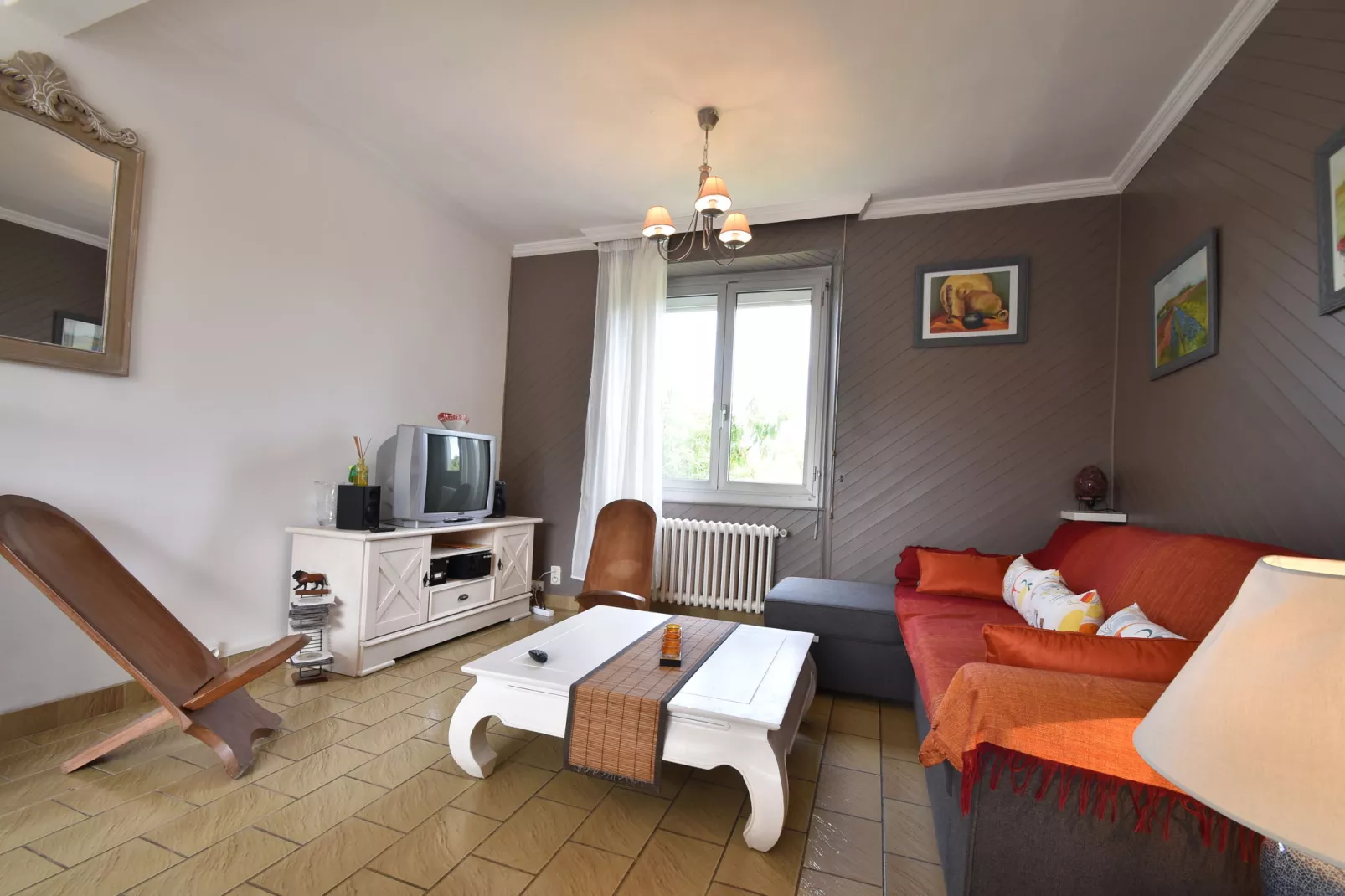 Maison à 1km de la plage-Wohnzimmer