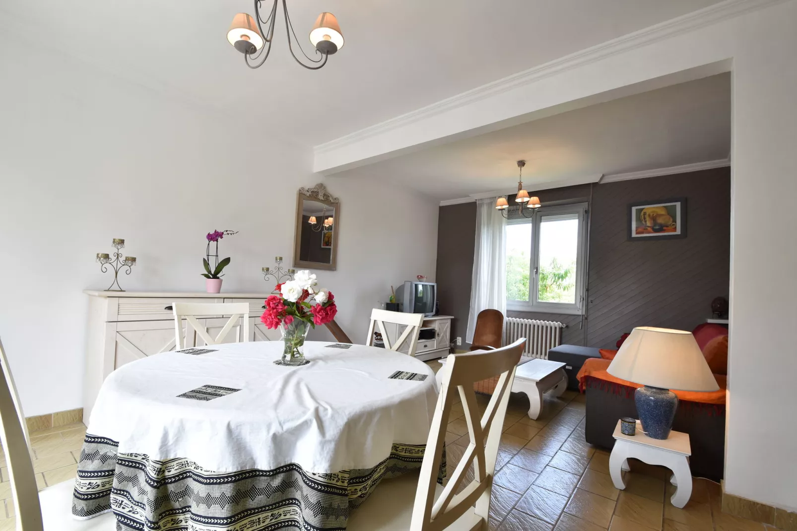 Maison à 1km de la plage-Wohnzimmer