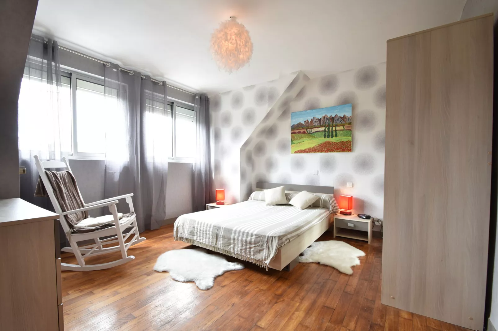 Maison à 1km de la plage-Schlafzimmer