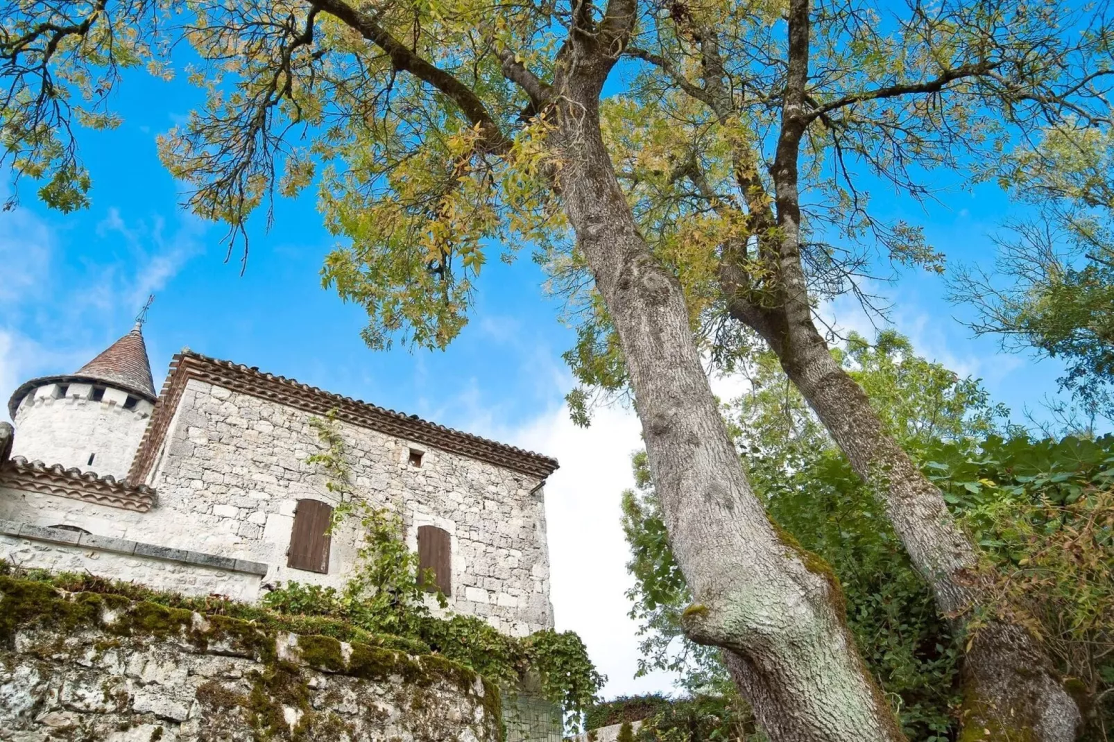 Château la Colombie-Exterior summer