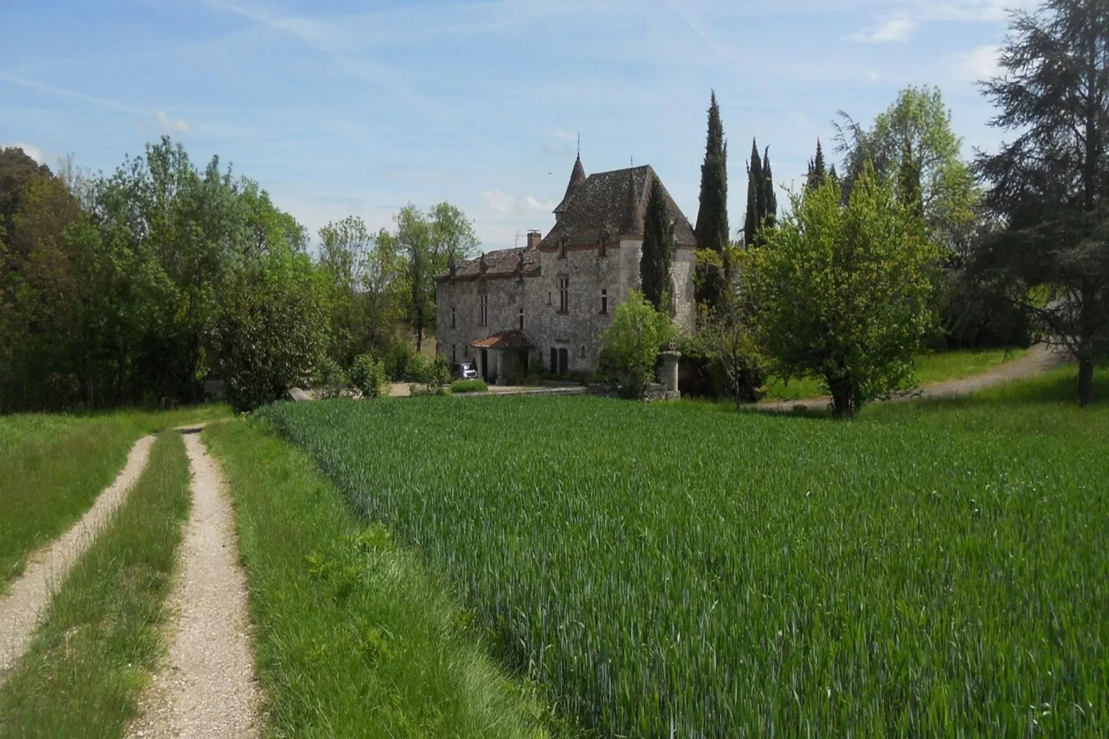 Château la Colombie-View summer