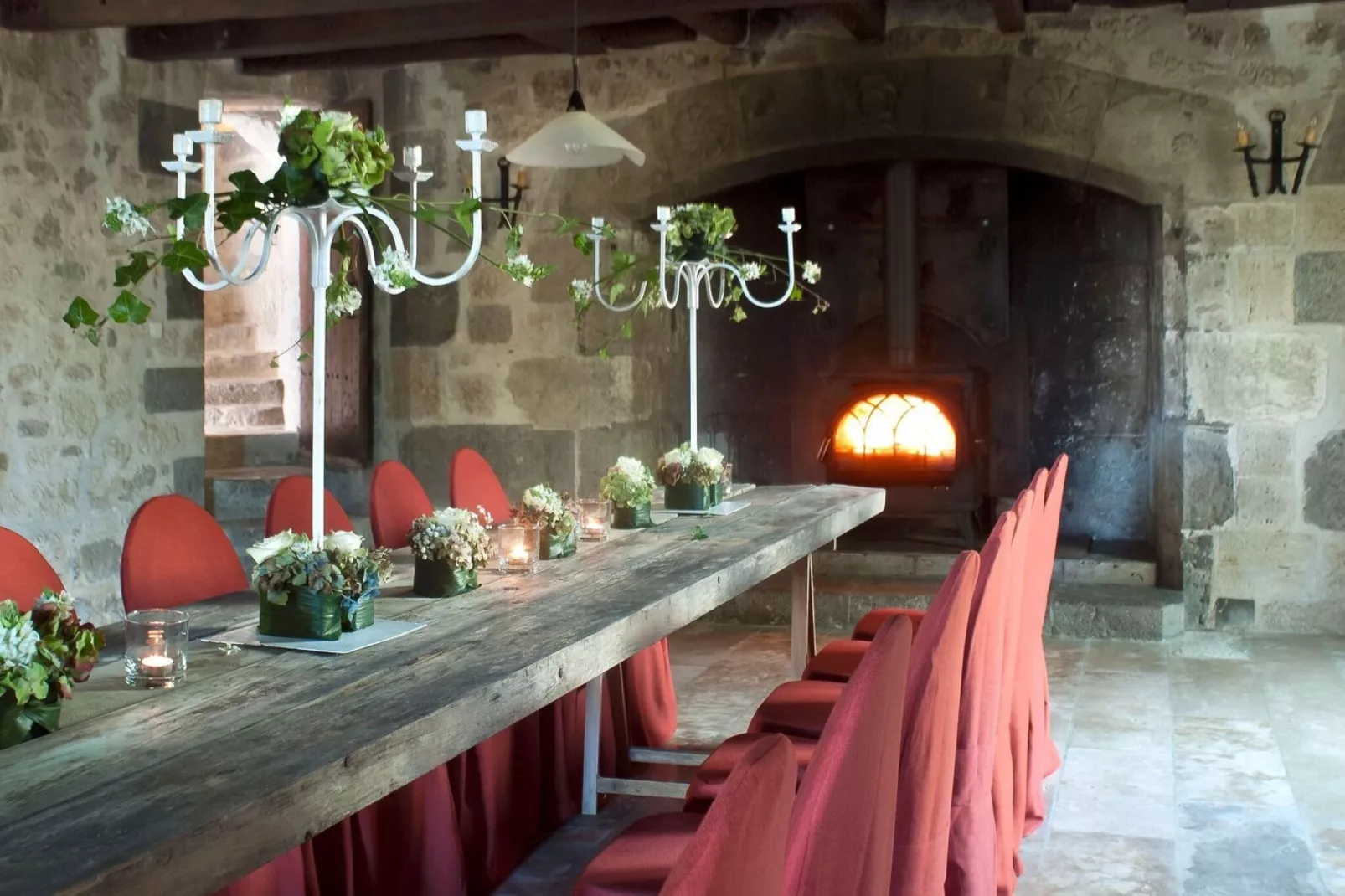 Château la Colombie-Dining room
