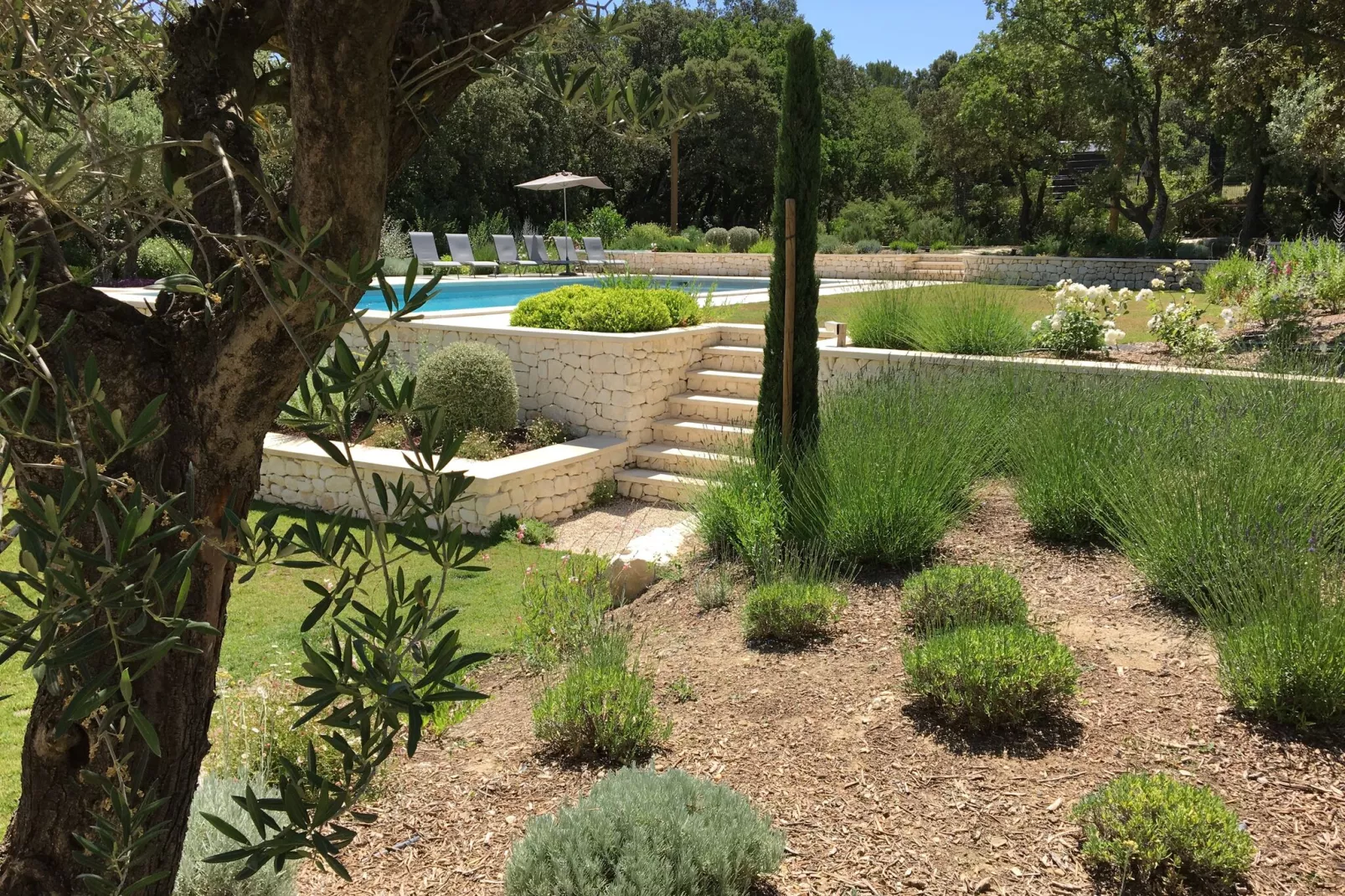 Mazet provencale-Gardens summer