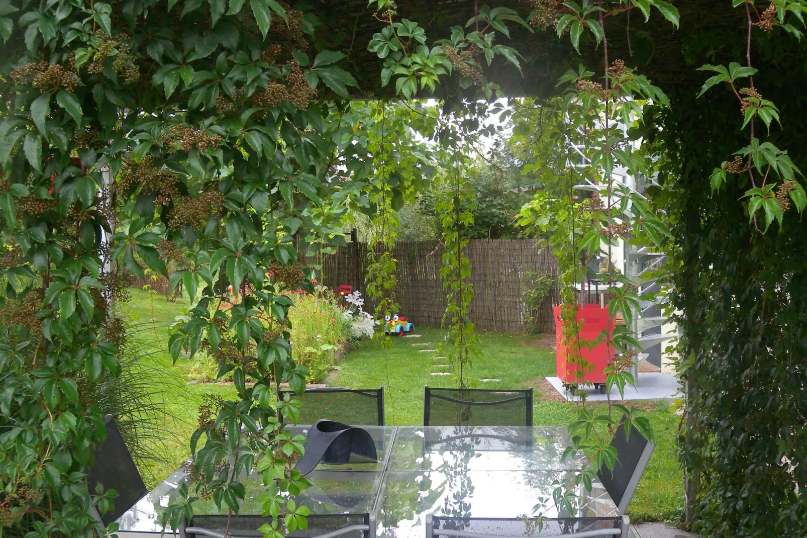 Gîte la Verrerie-Terrace balcony