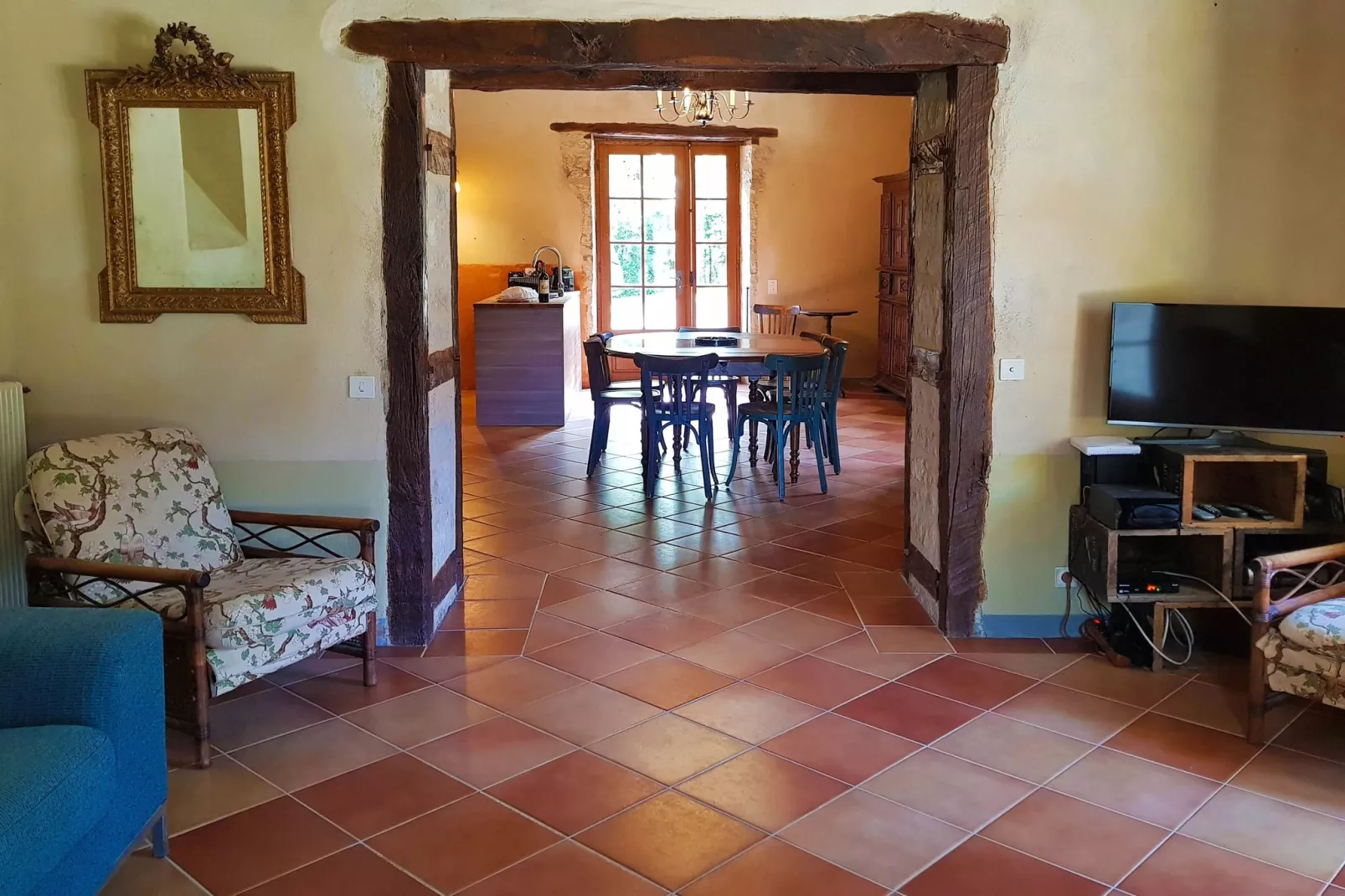 Grande maison de charme-Living room