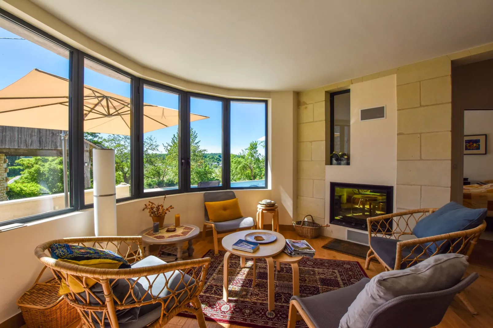 Gite vallée de la Loire-Wohnzimmer