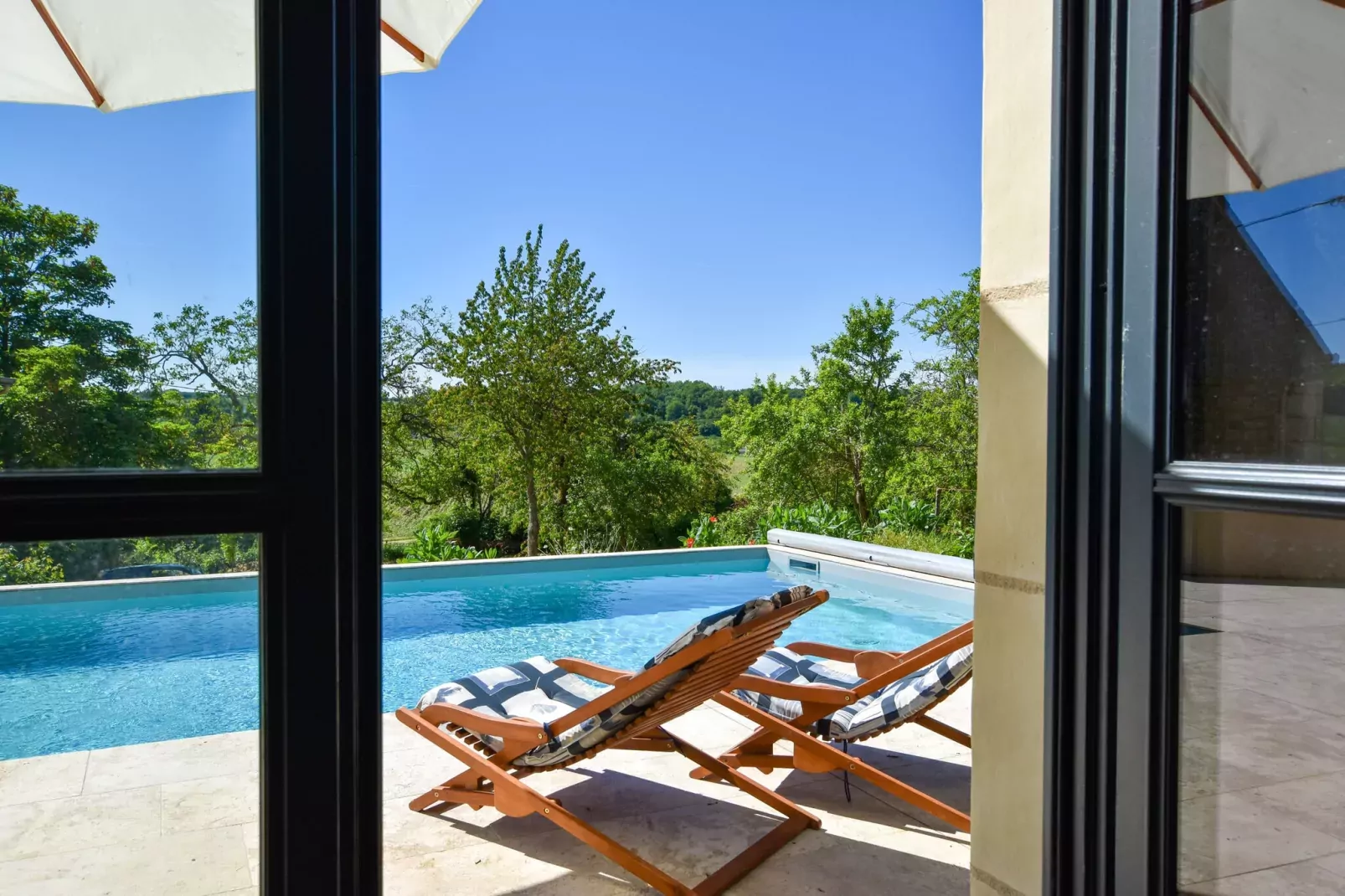 Gite vallée de la Loire-Aussicht Sommer