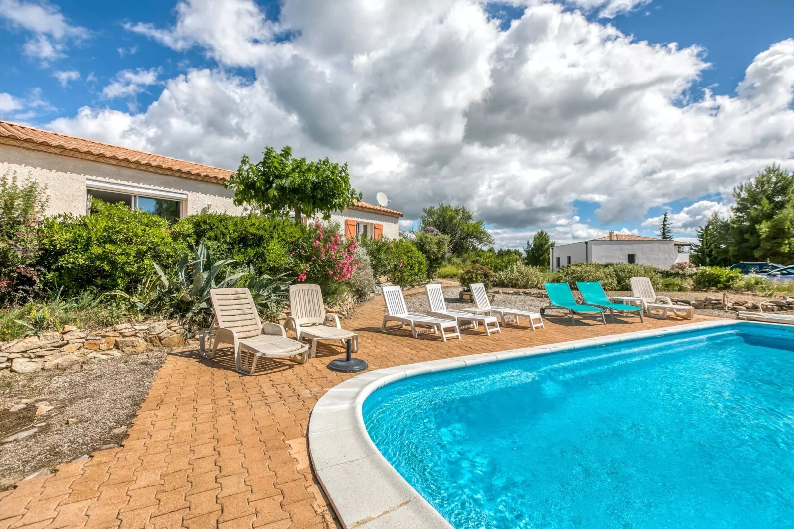 Villa Piscine As Mourels-Schwimmbad