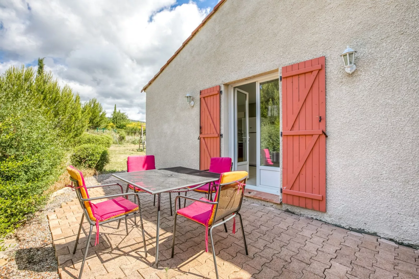 Villa Piscine As Mourels-Terrassenbalkon