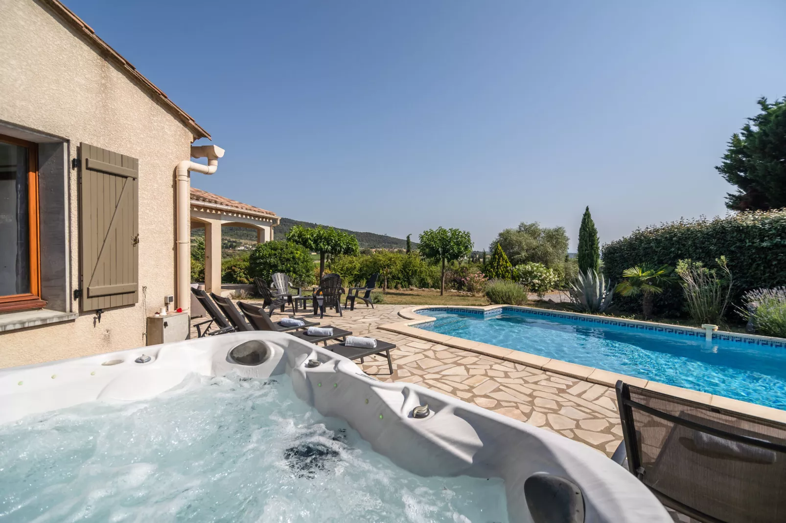 Villa Les Veinards-Pool