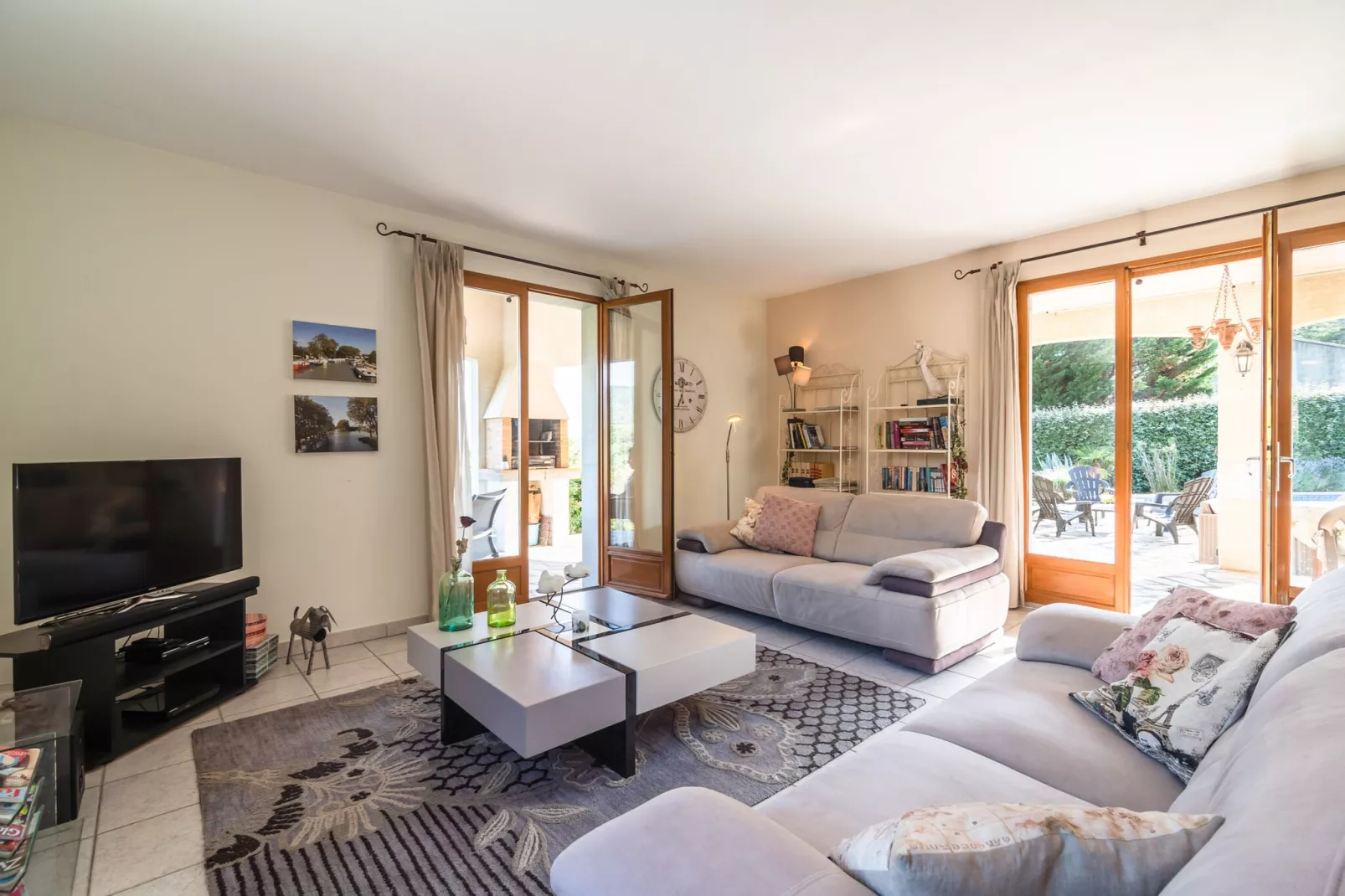Villa Les Veinards-Living room