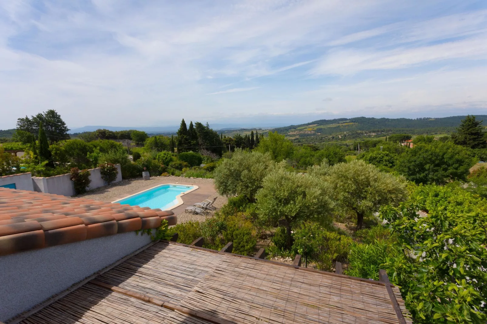 Villa Lézard Bleu-Aussicht Sommer