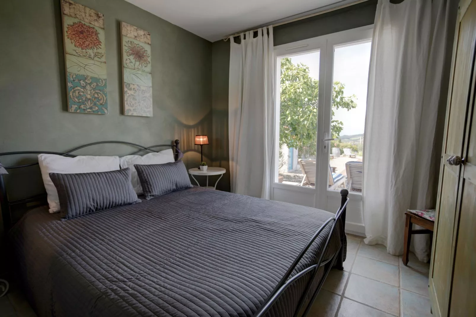 Villa Lézard Bleu-Schlafzimmer