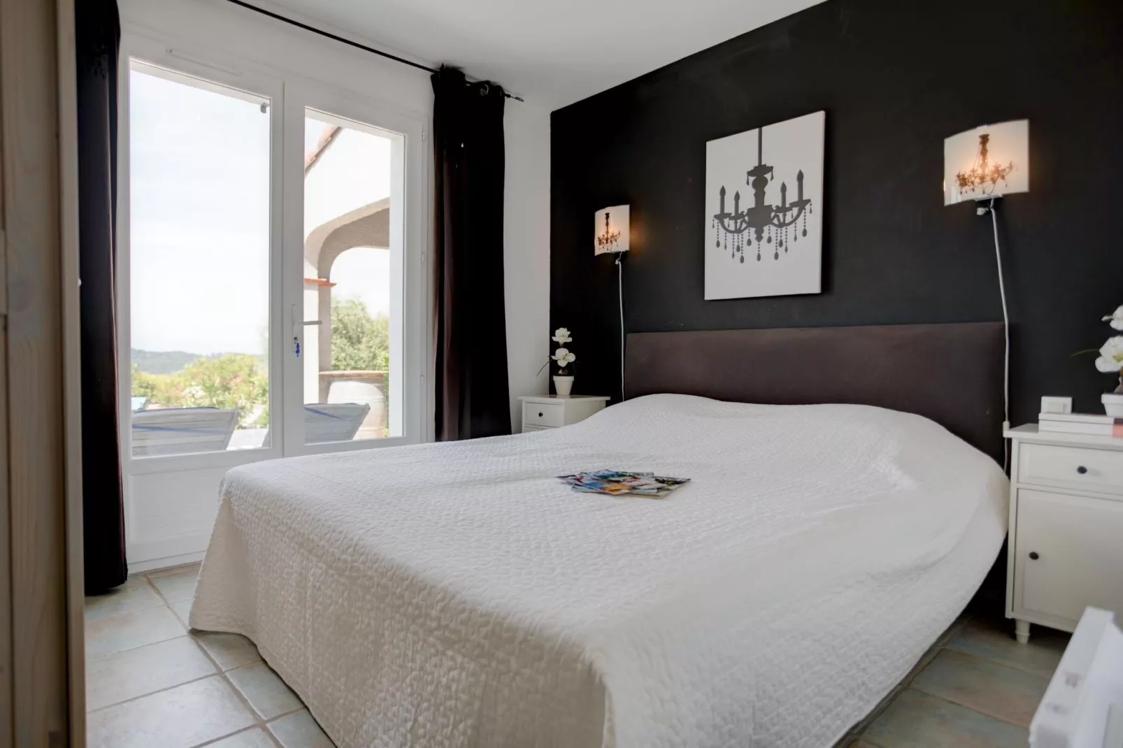 Villa Lézard Bleu-Schlafzimmer
