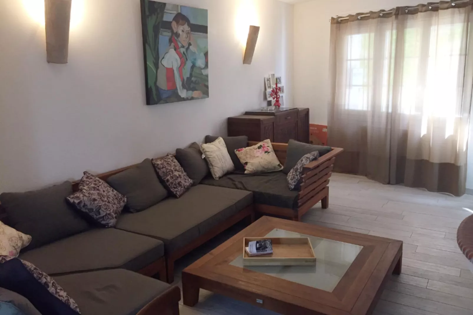 Villa Vignes et Bambous-Living room