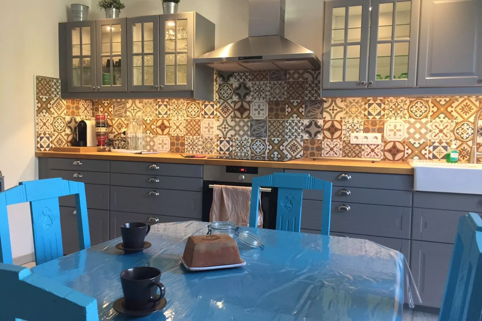 Villa Vignes et Bambous-Kitchen