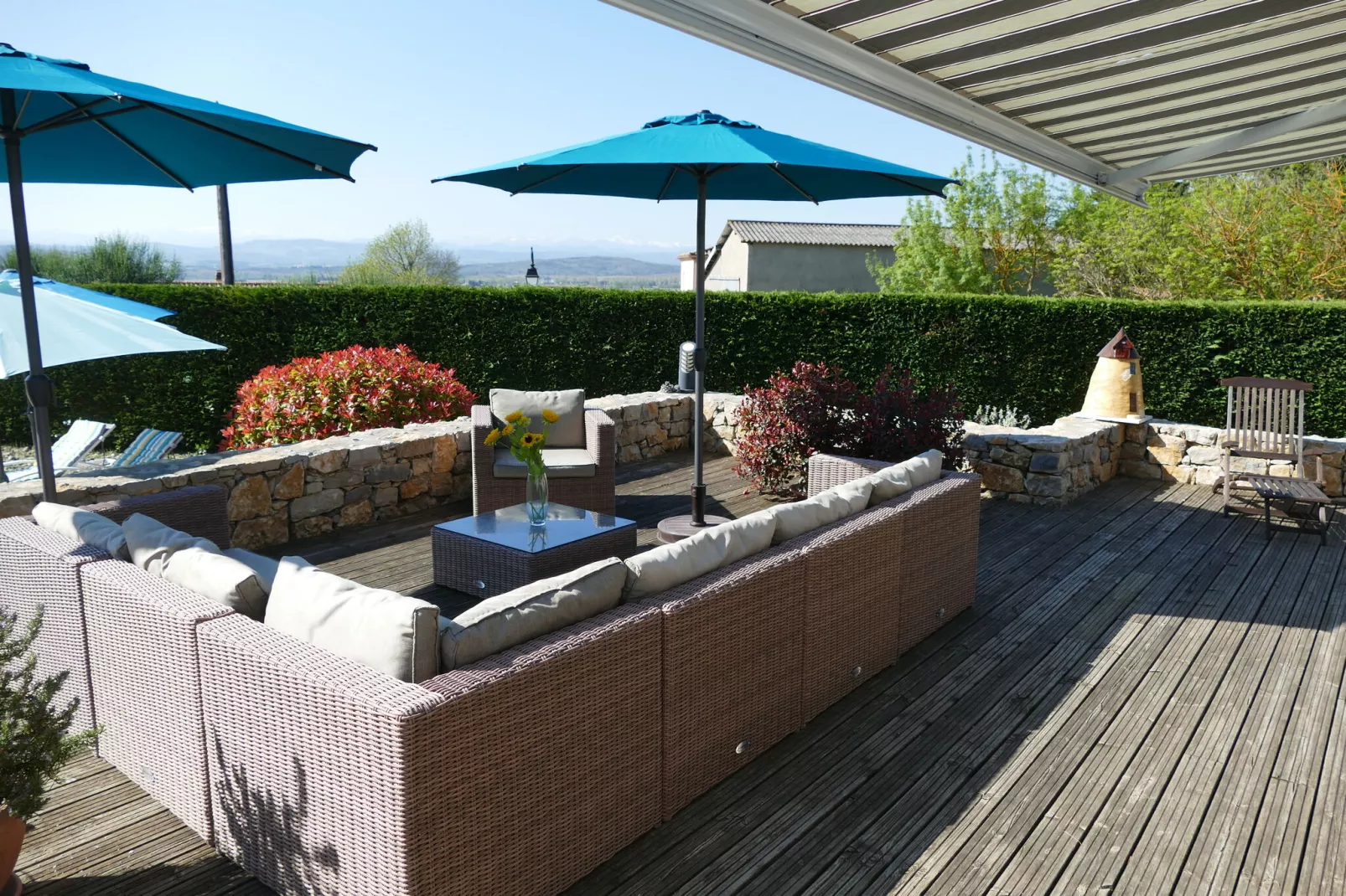 Au Bellevue-Balcon-terrasse