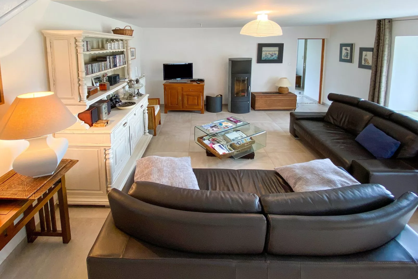 Grande Maison avec Jardin à Tréveneuc-Living room