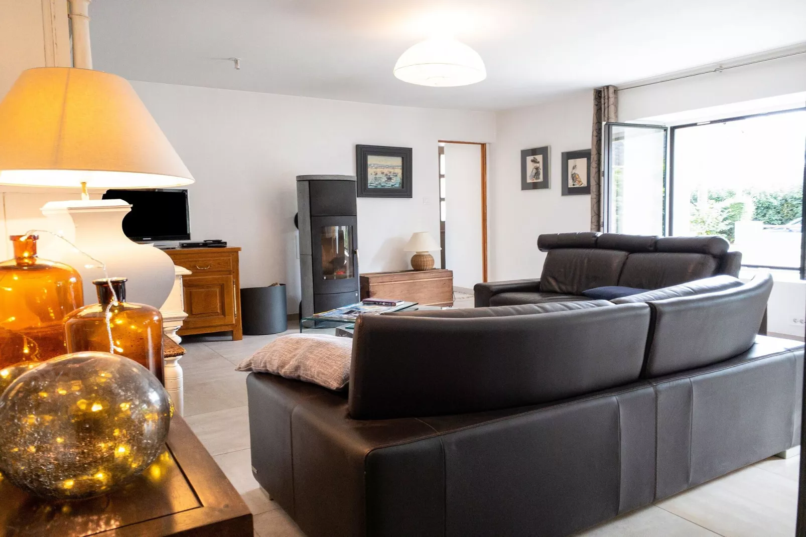 Grande Maison avec Jardin à Tréveneuc-Living room