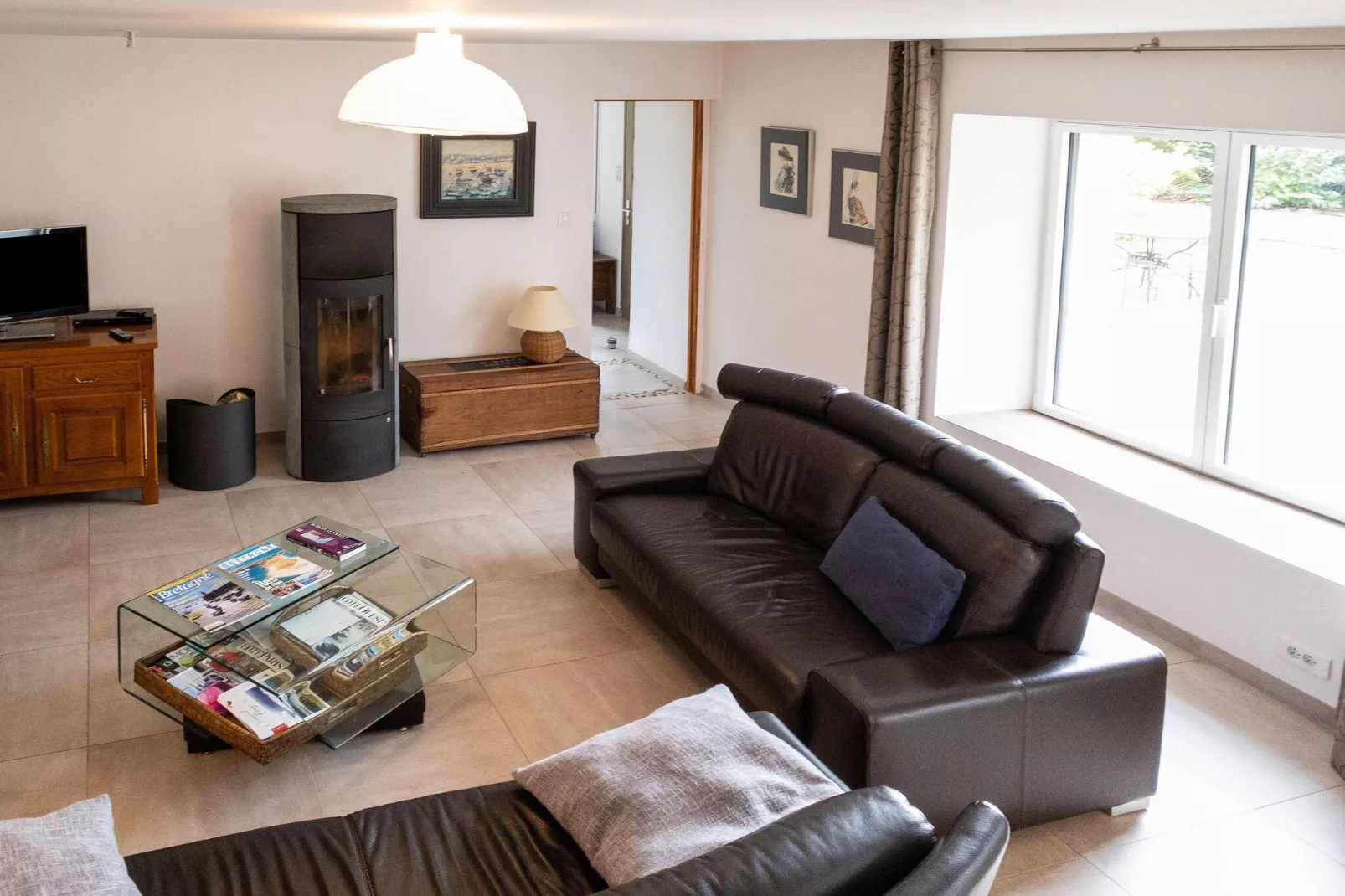 Grande Maison avec Jardin à Tréveneuc-Living room