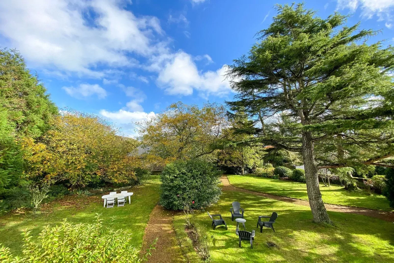 Grande Maison avec Jardin à Tréveneuc-Gardens summer