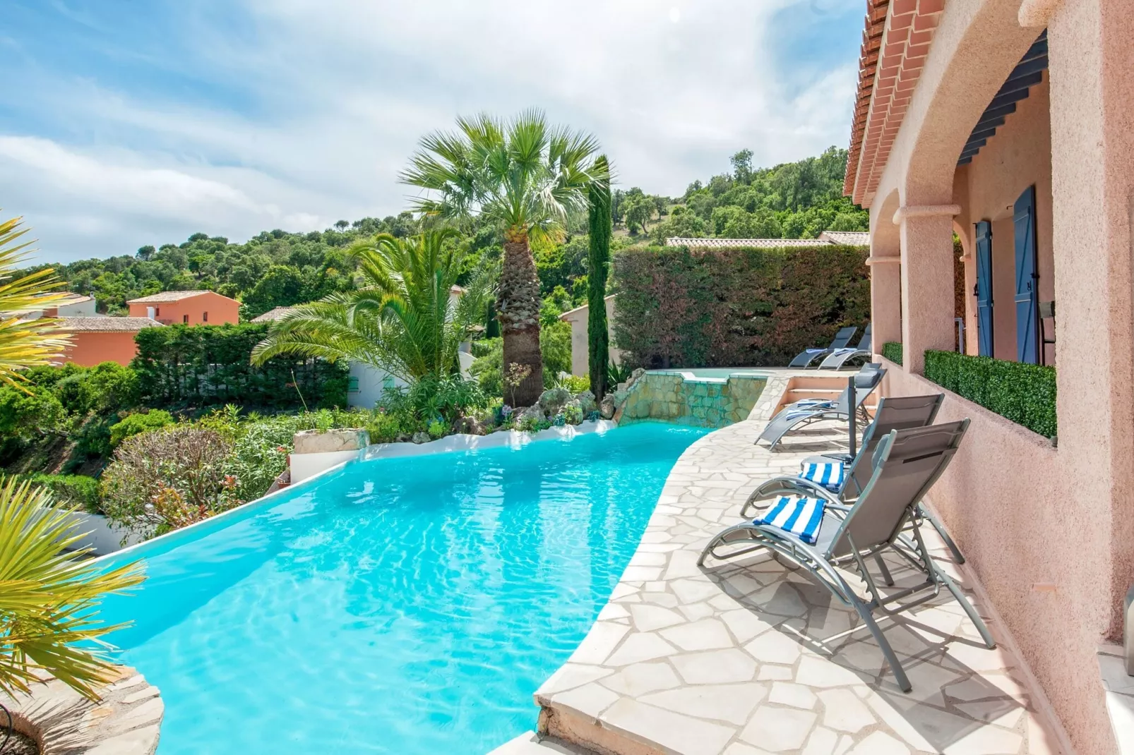 Villa Capussambres-Schwimmbad