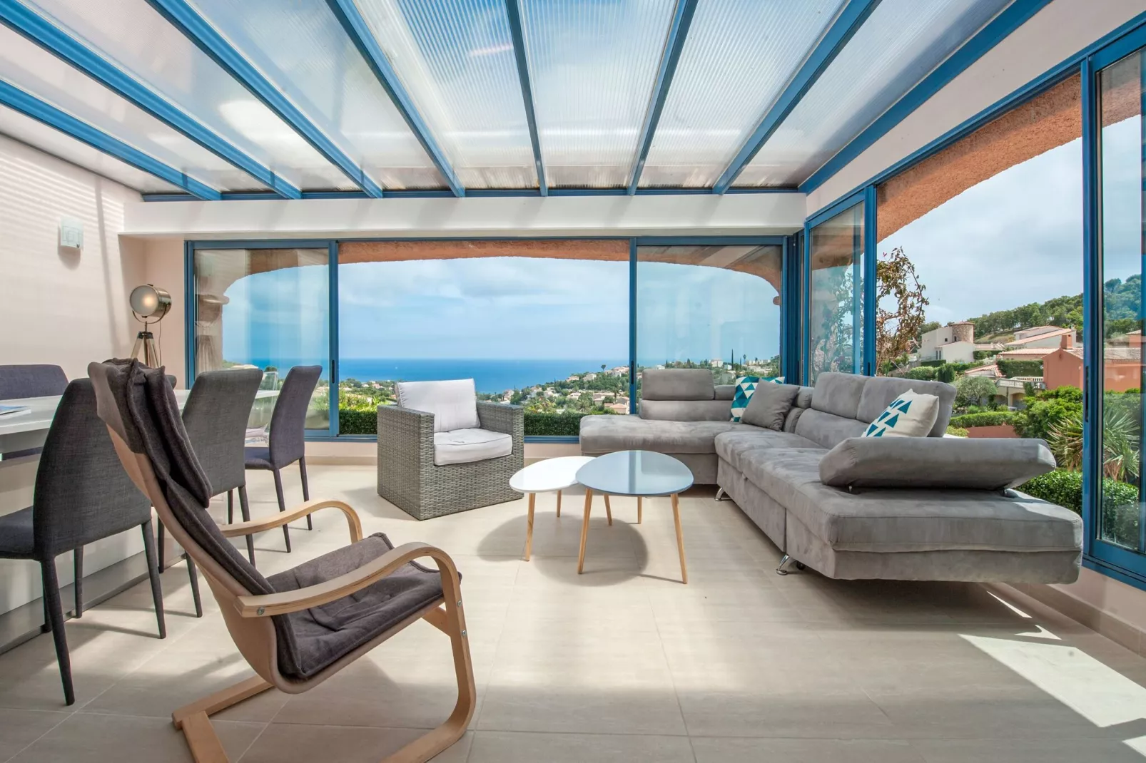 Villa Capussambres-Wohnzimmer