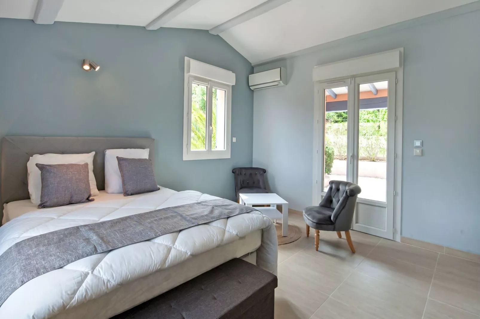 Villa Capussambres-Schlafzimmer