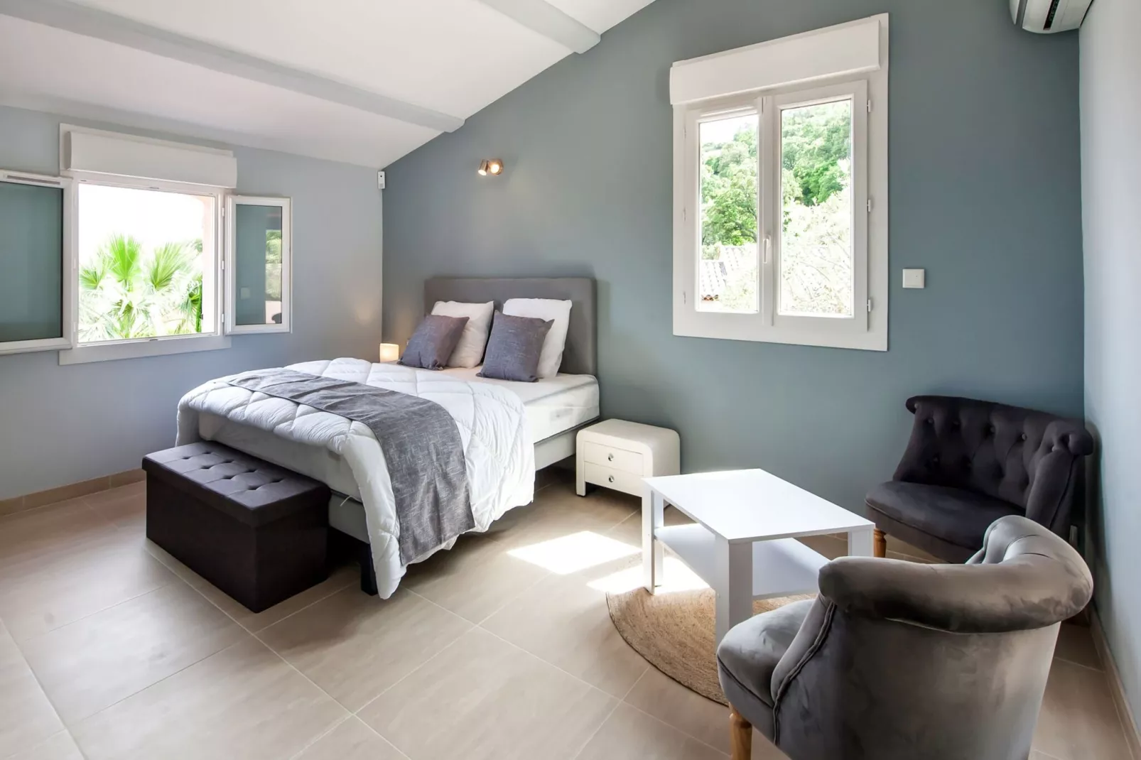 Villa Capussambres-Schlafzimmer