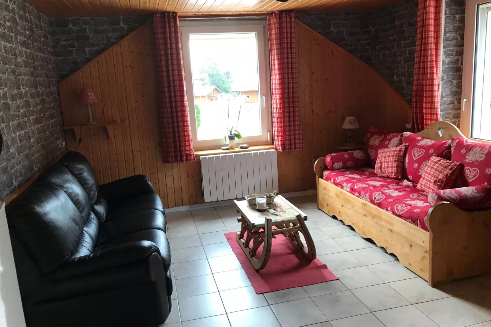 APPARTEMENT VOLVERT - LA GENTIANE-Salon