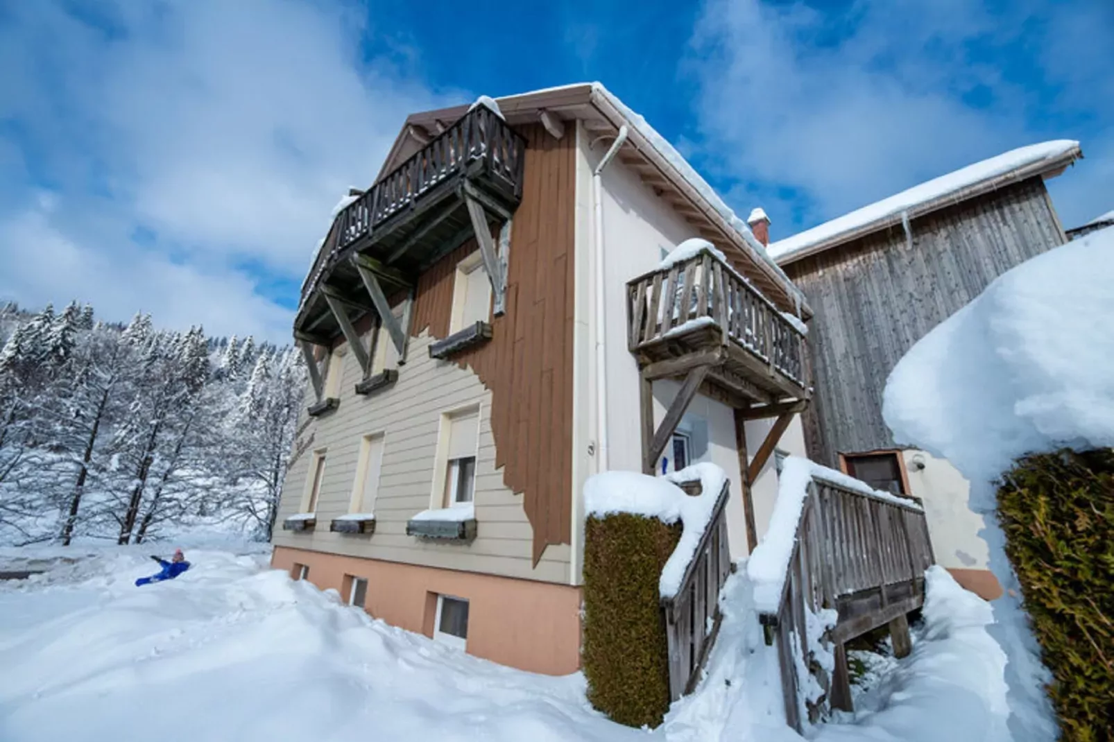 APPARTEMENT VOLVERT - LA GENTIANE-Vue d'hiver