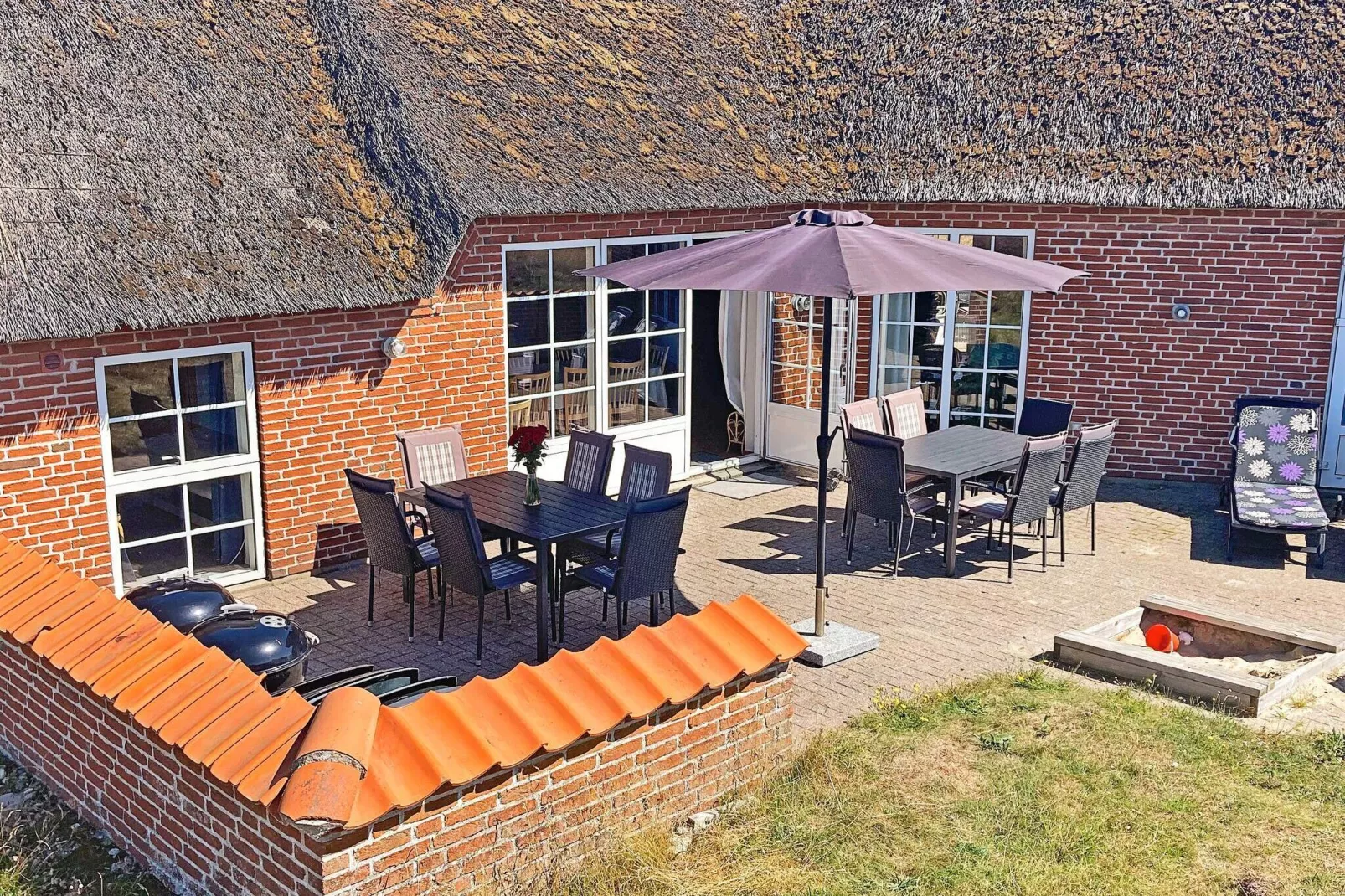 Maison de vacances pour 12 a Ringkøbing-By Traum-Extérieur