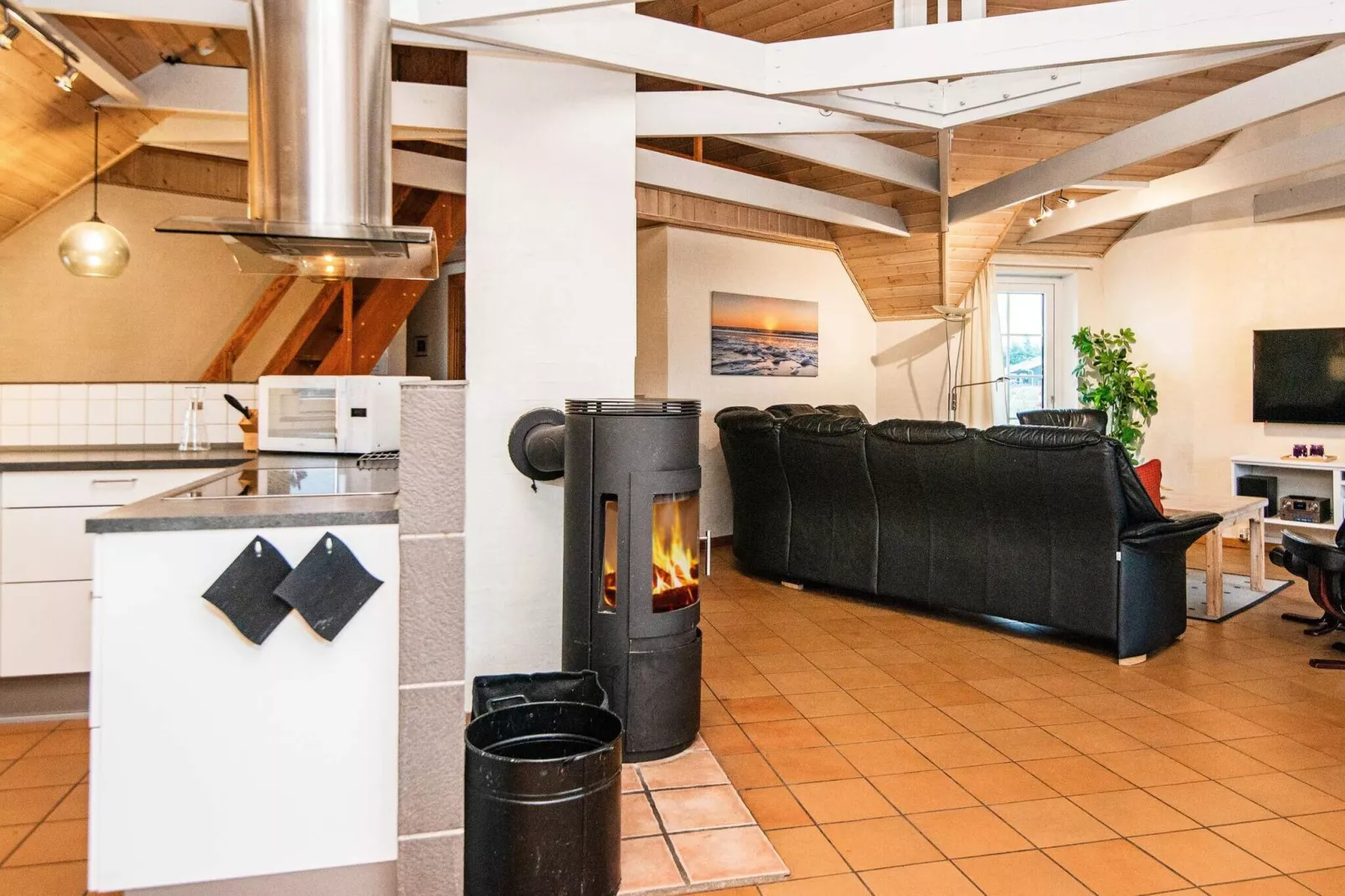 Maison de vacances pour 12 a Ringkøbing-By Traum-Intérieur