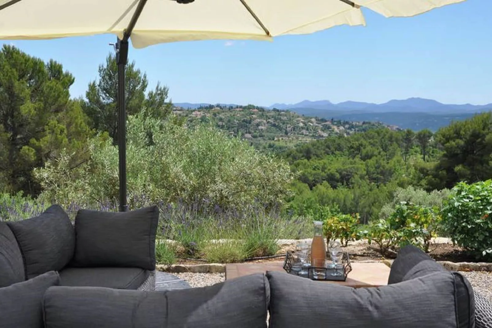 Mas des Olivettes-Terrace balcony