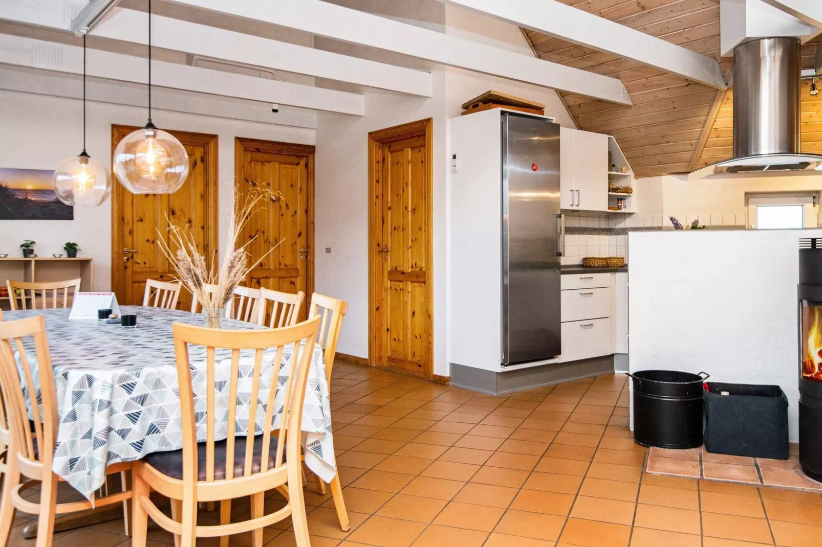 Maison de vacances pour 12 a Ringkøbing-By Traum-Intérieur