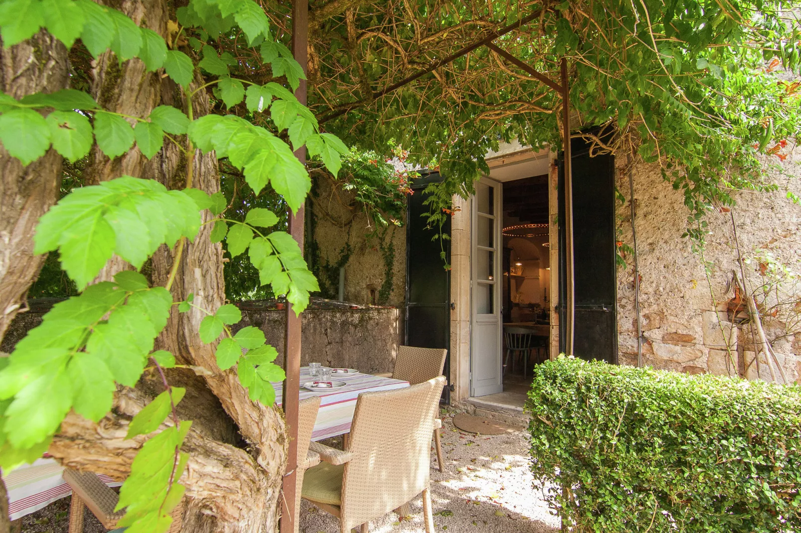 Belle Demeure Ribot 11 Pers-Terrassenbalkon
