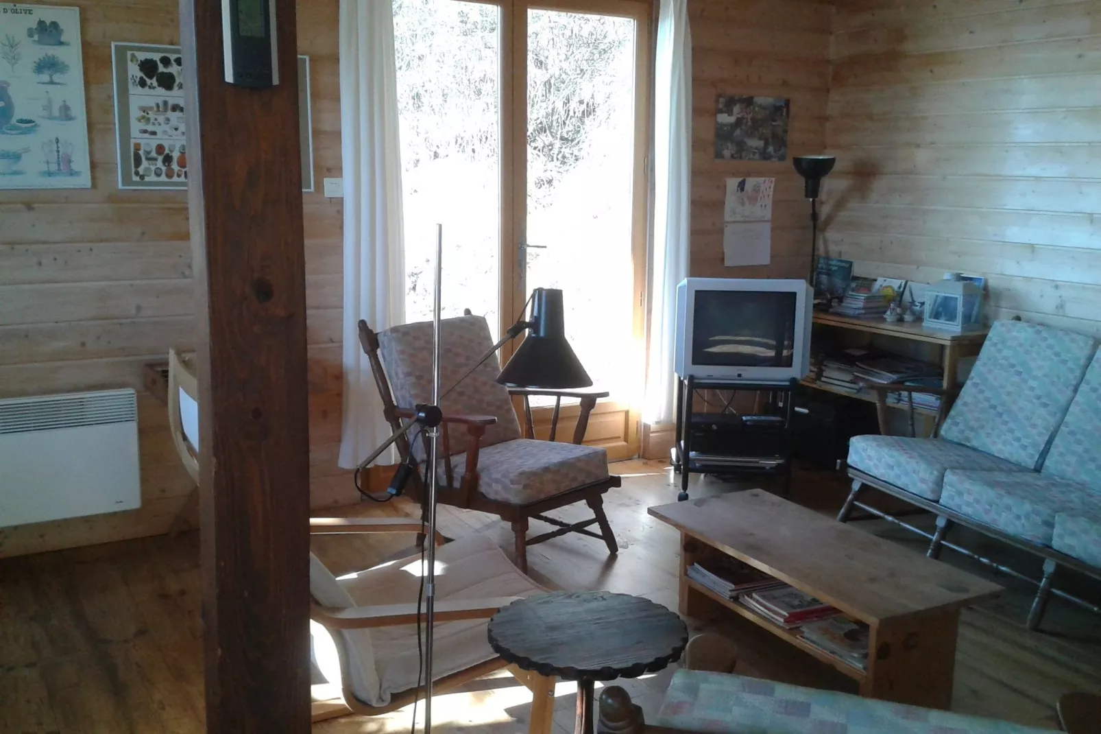 Chalet de montagne-Living room