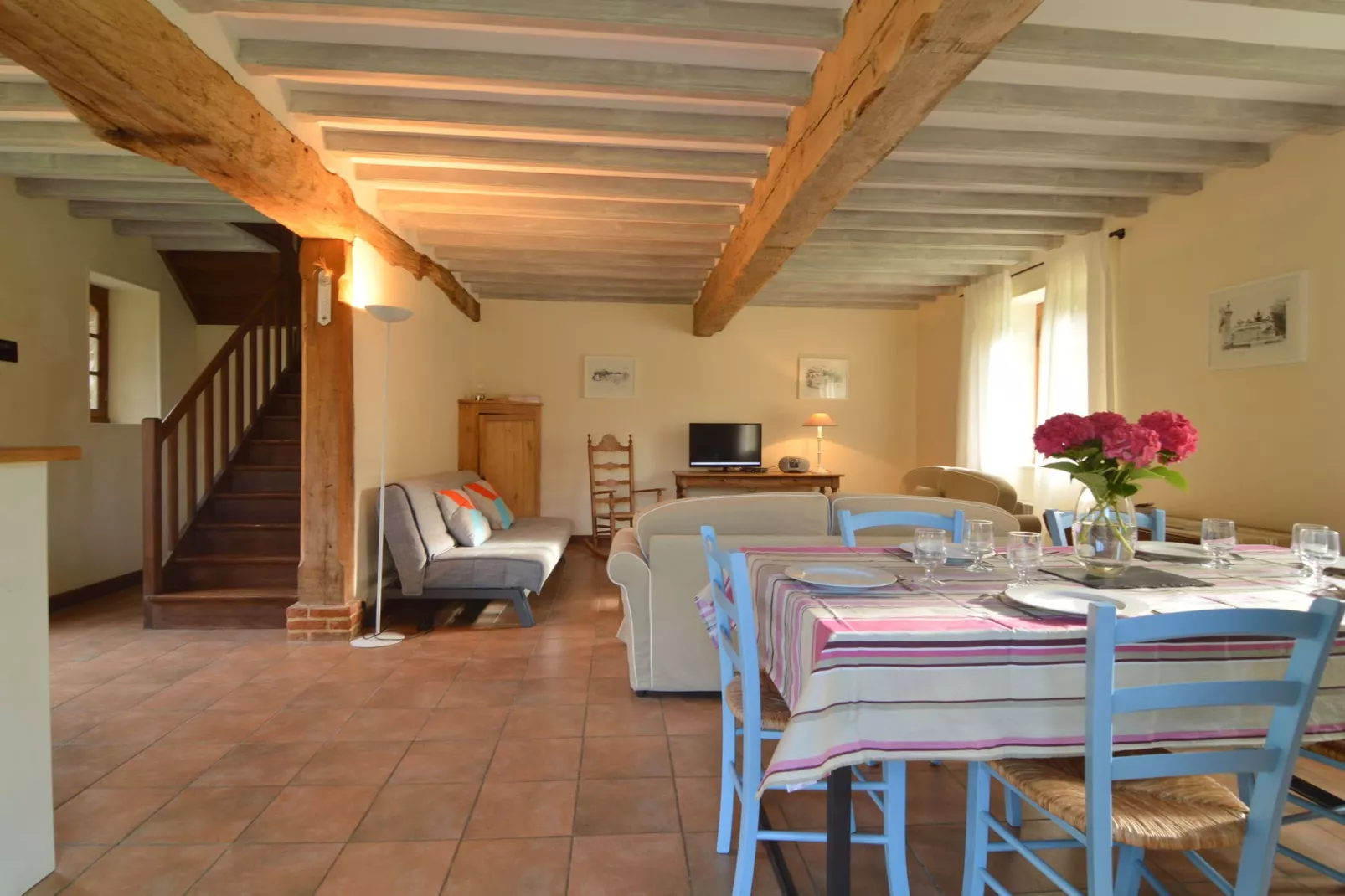 Gite de Franssu-Dining room