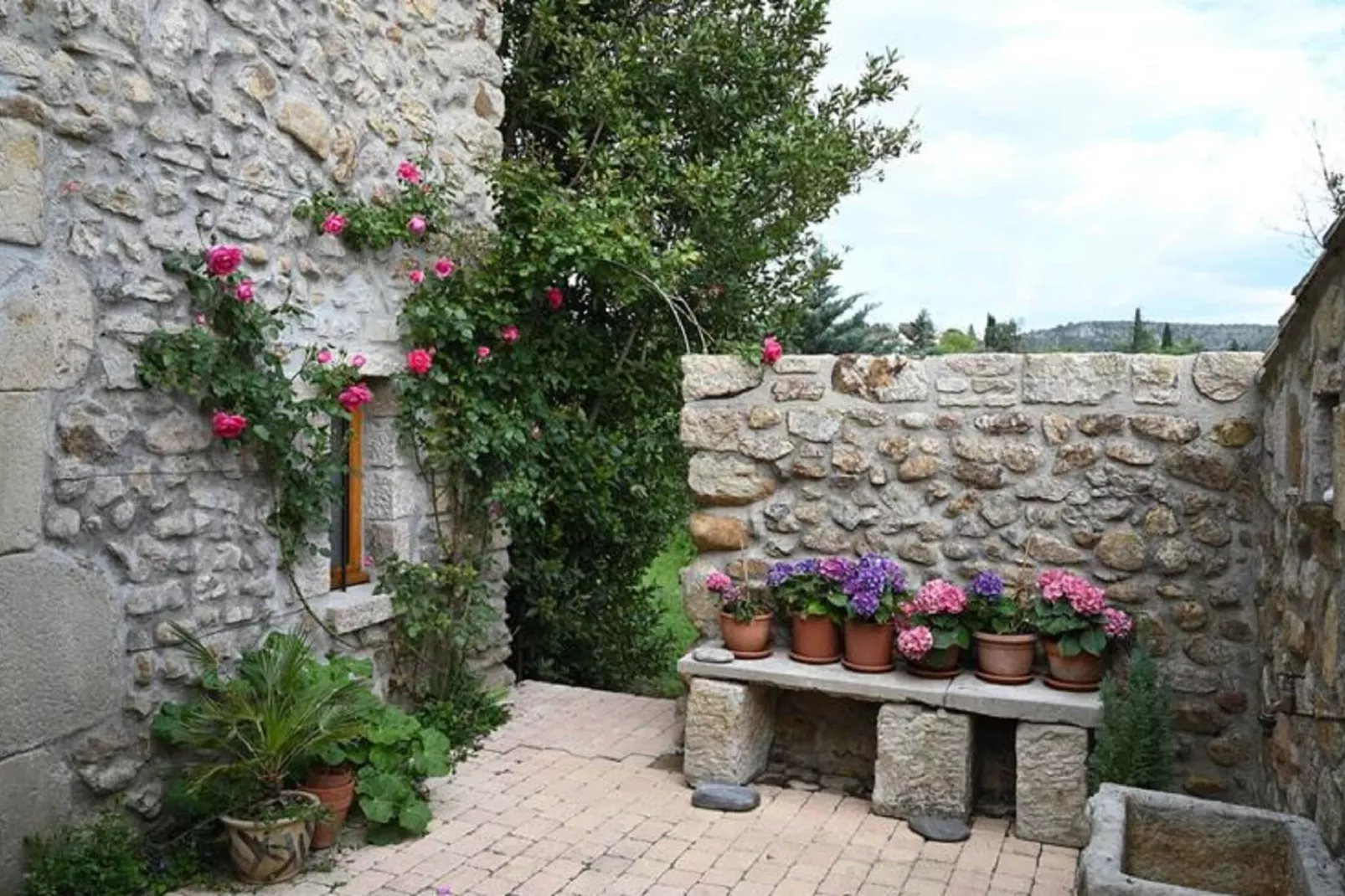 Villa - Largentière-Terrace balcony