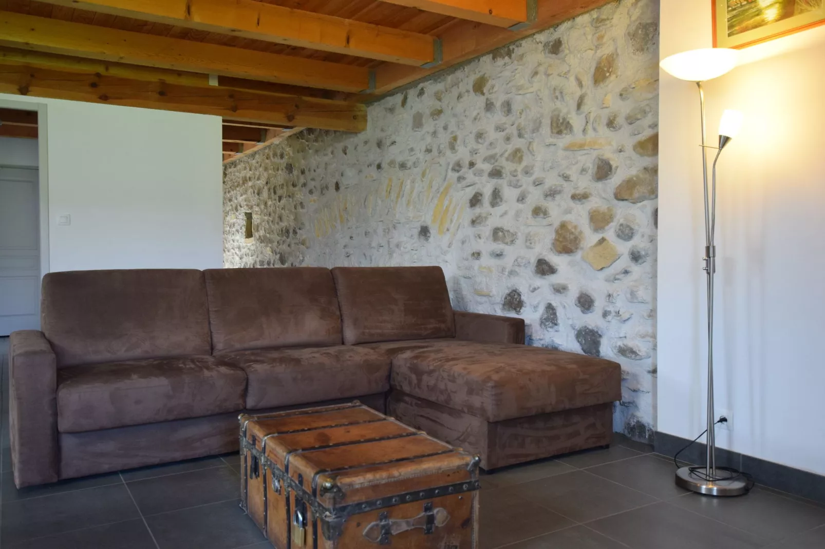 Cottage les Bombis-Living room