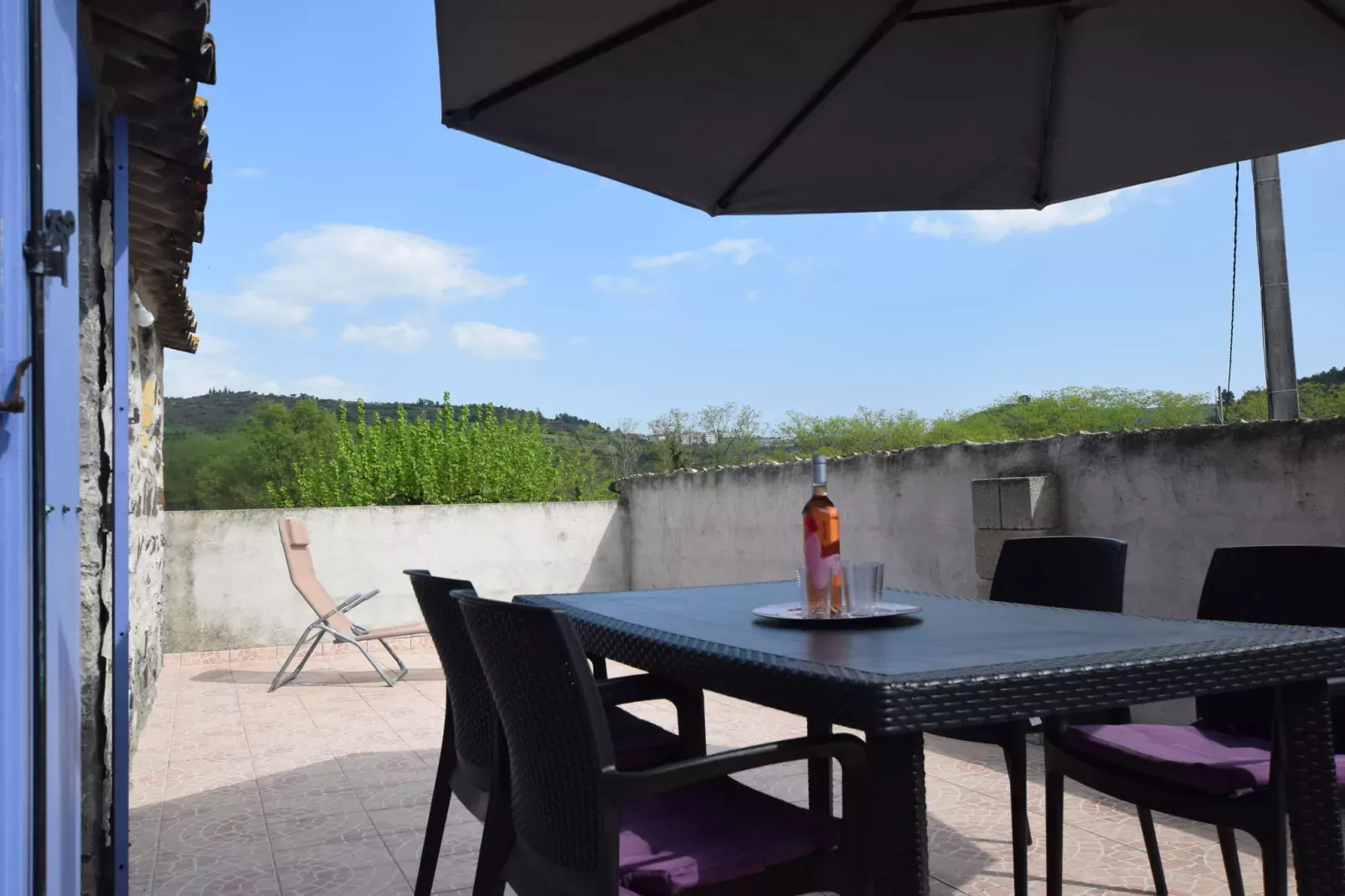 Cottage les Bombis-Terrace balcony