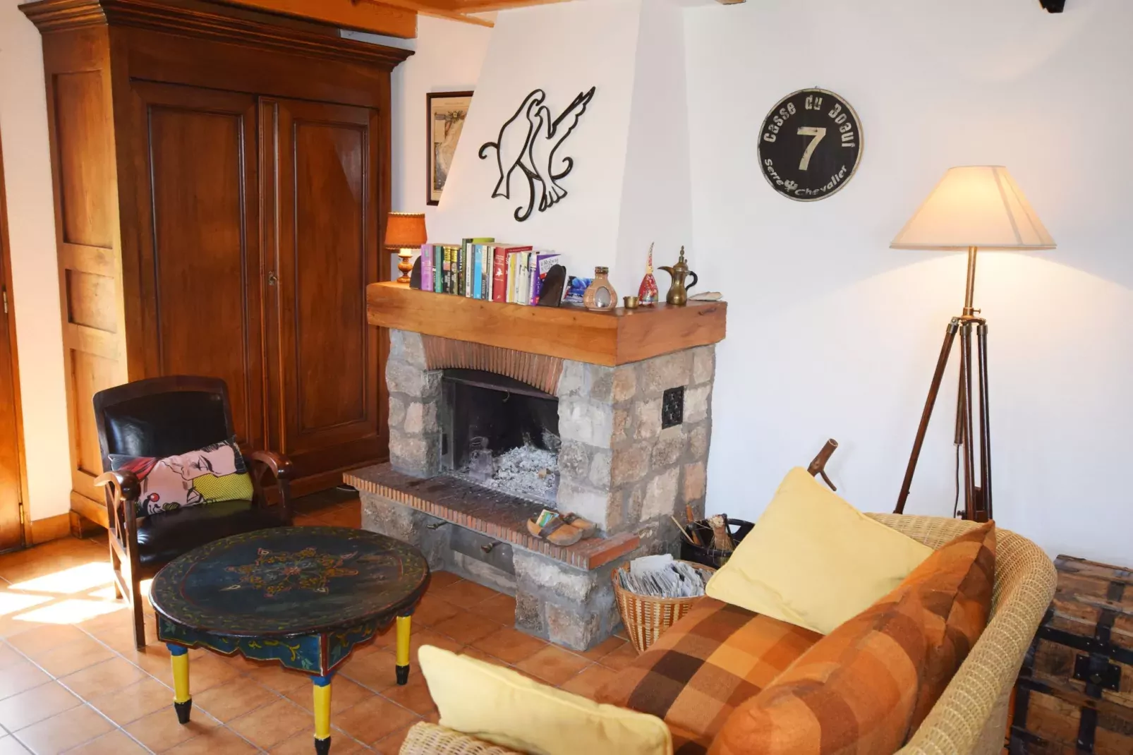 Maison de Vacances  - St Julien de Gua-Living room