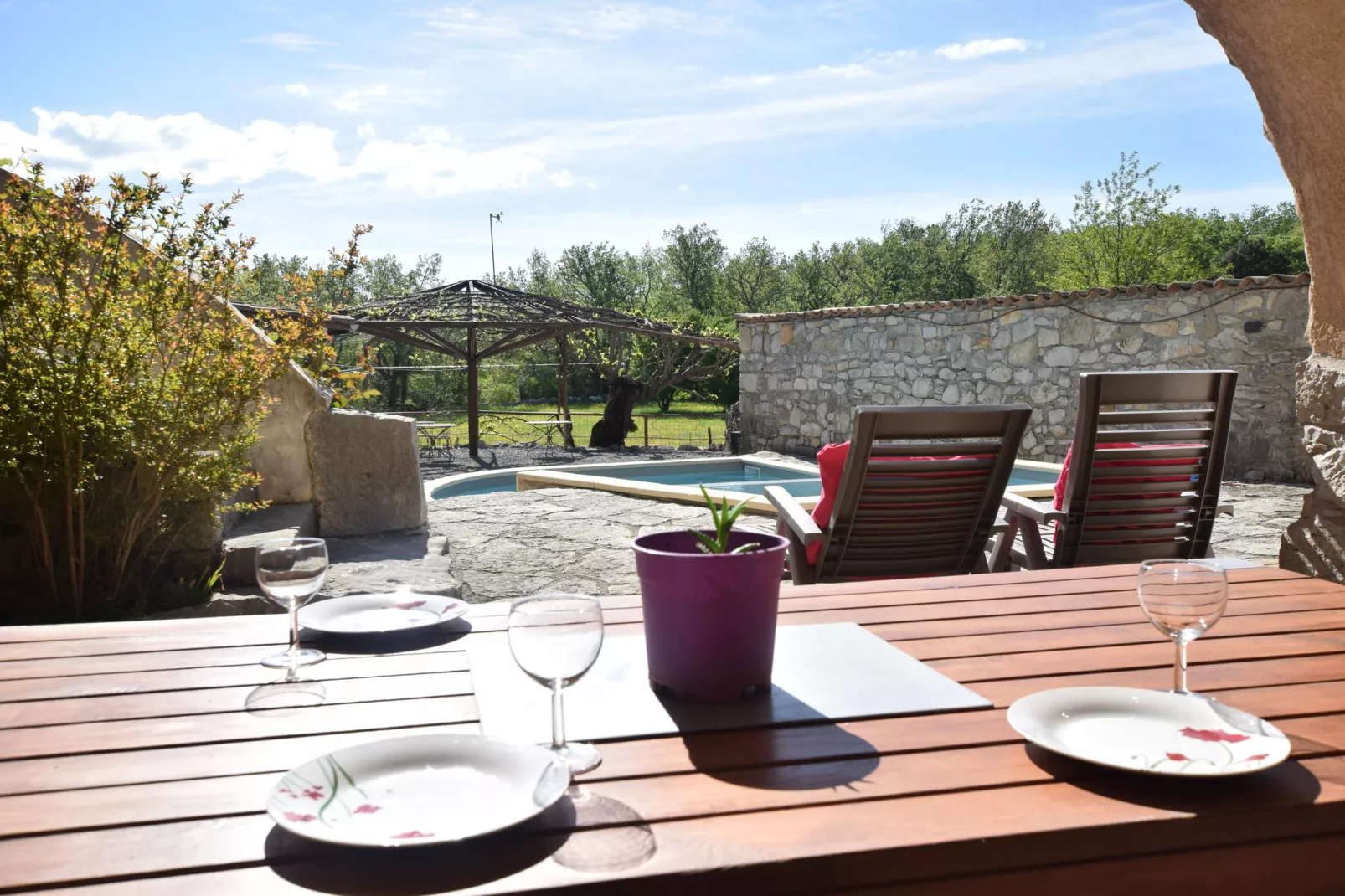 Appartement de plain pied-Terrace balcony