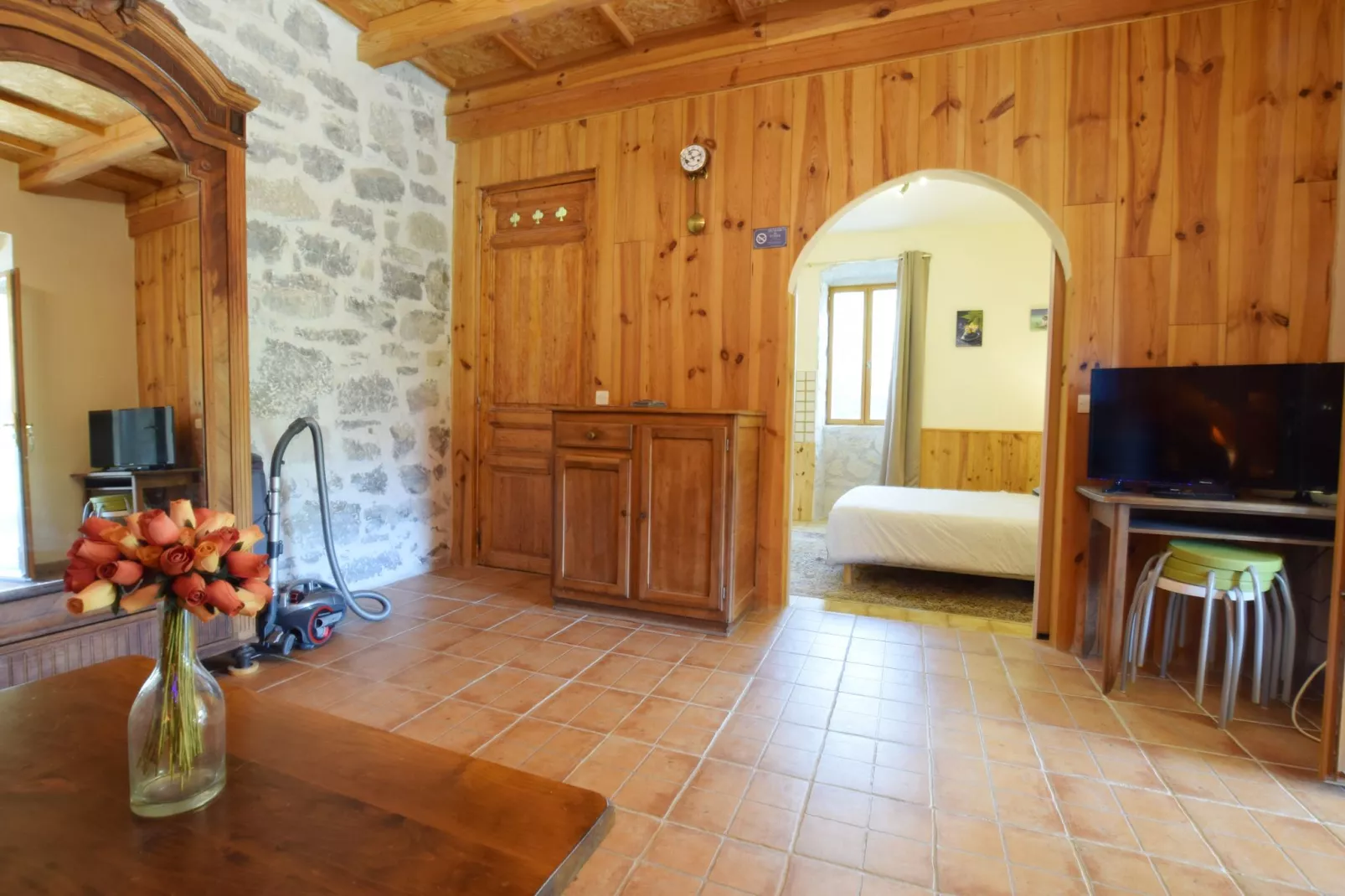 Gite avec mezzanine-Living room