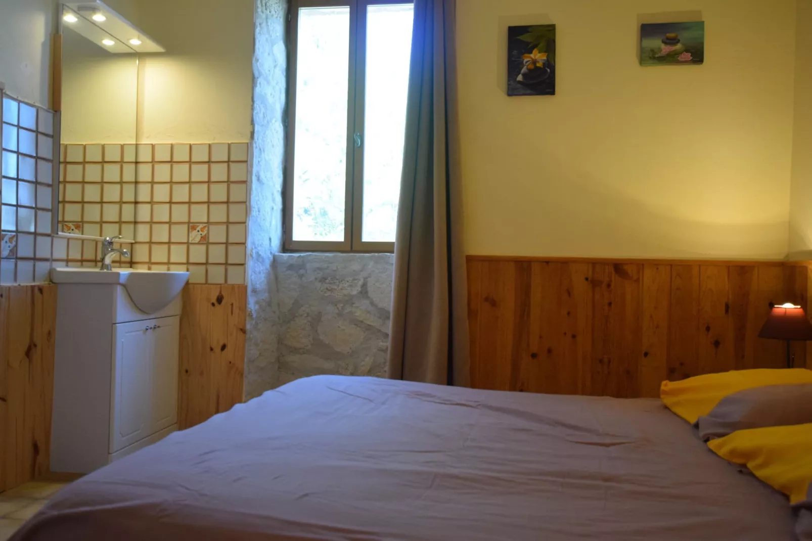 Gite avec mezzanine-Bedroom