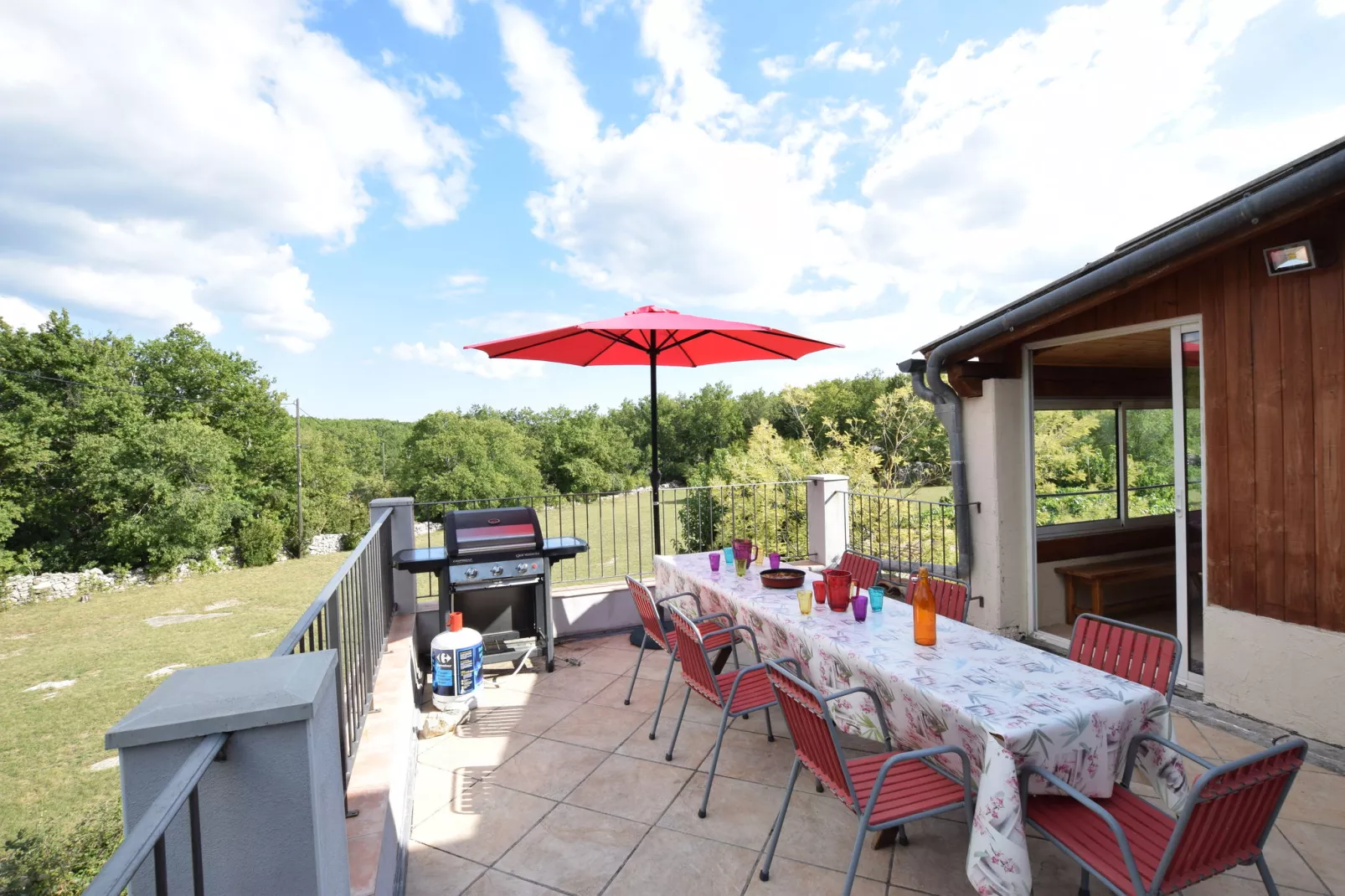 Gite avec mezzanine-Terrace balcony